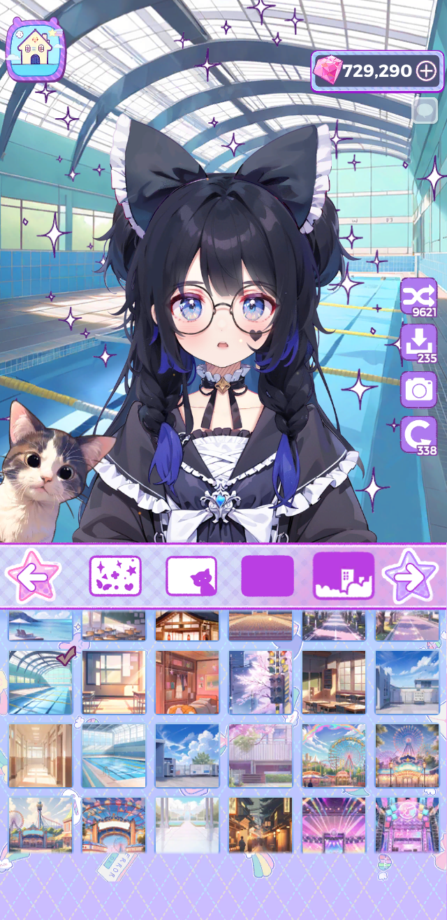 اسکرین شات 6 بازی Anime Style : Avatar Maker