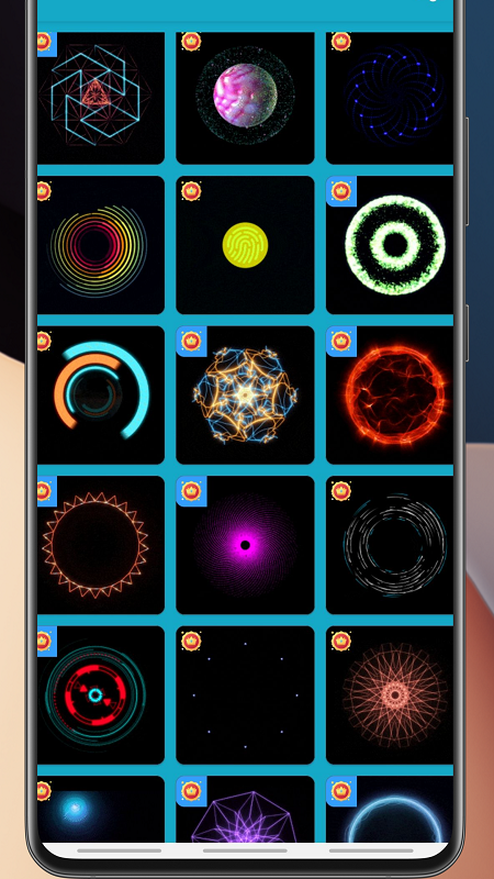 اسکرین شات 10 برنامه ‏‏‏تصویر زمینه / انیمیشن اثر انگشت