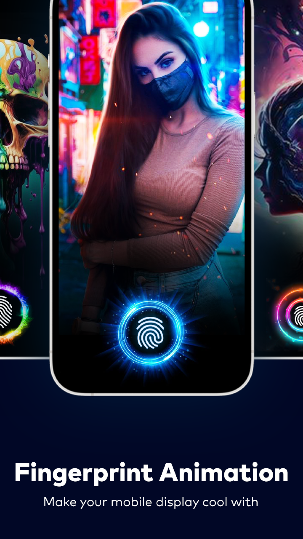 اسکرین شات 4 برنامه Fingerprint LIVE Lock Screen