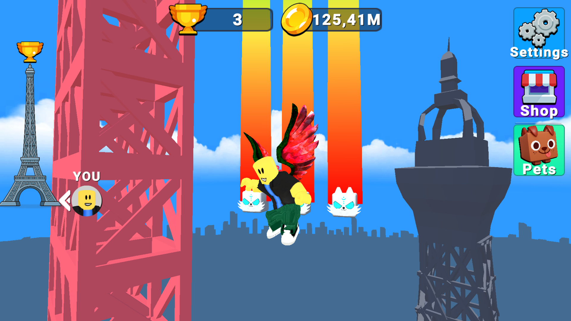 اسکرین شات 4 بازی Climb Jump Obby Tower Offline