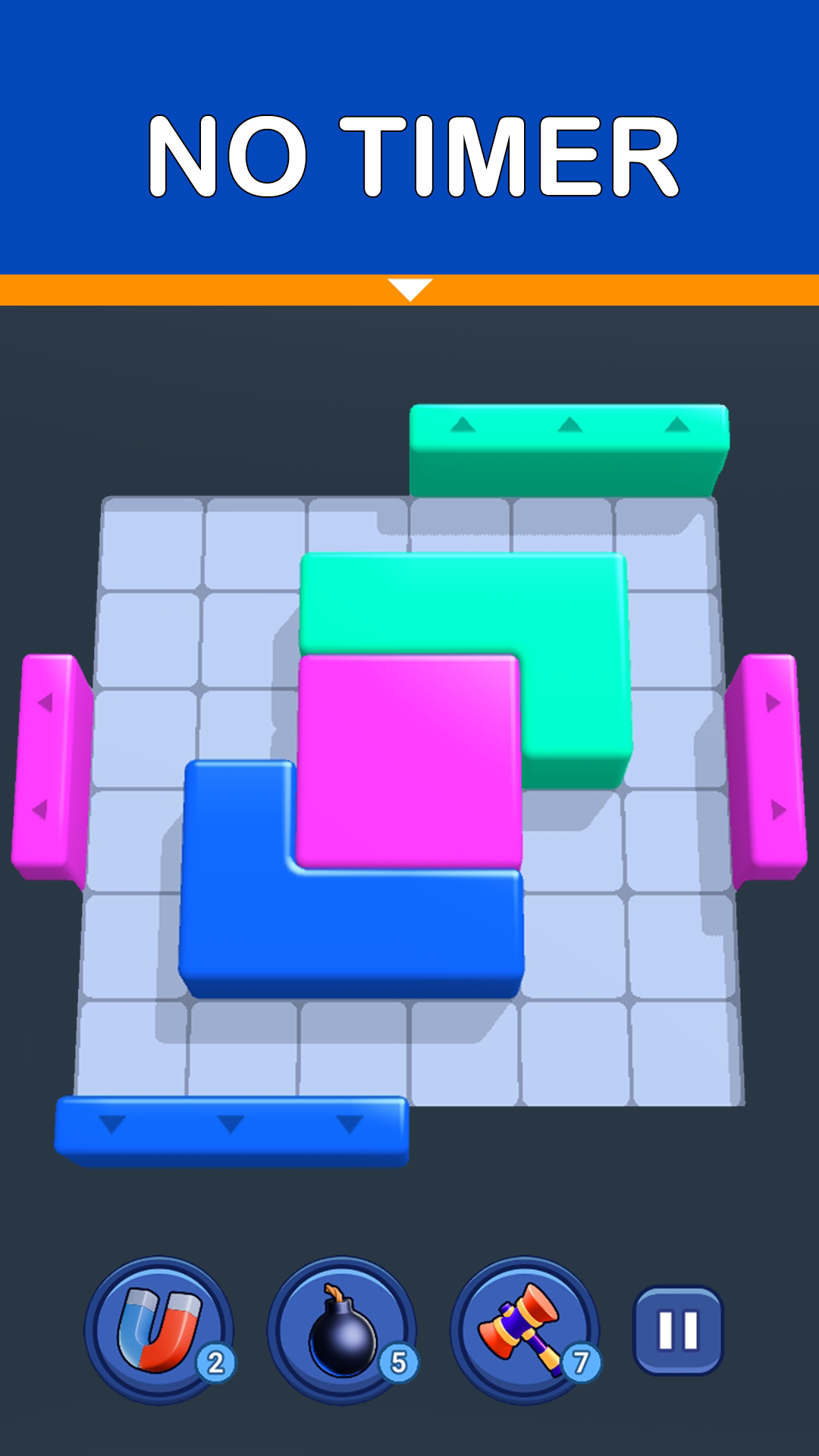 اسکرین شات 1 بازی Shape Escape: Block Puzzle