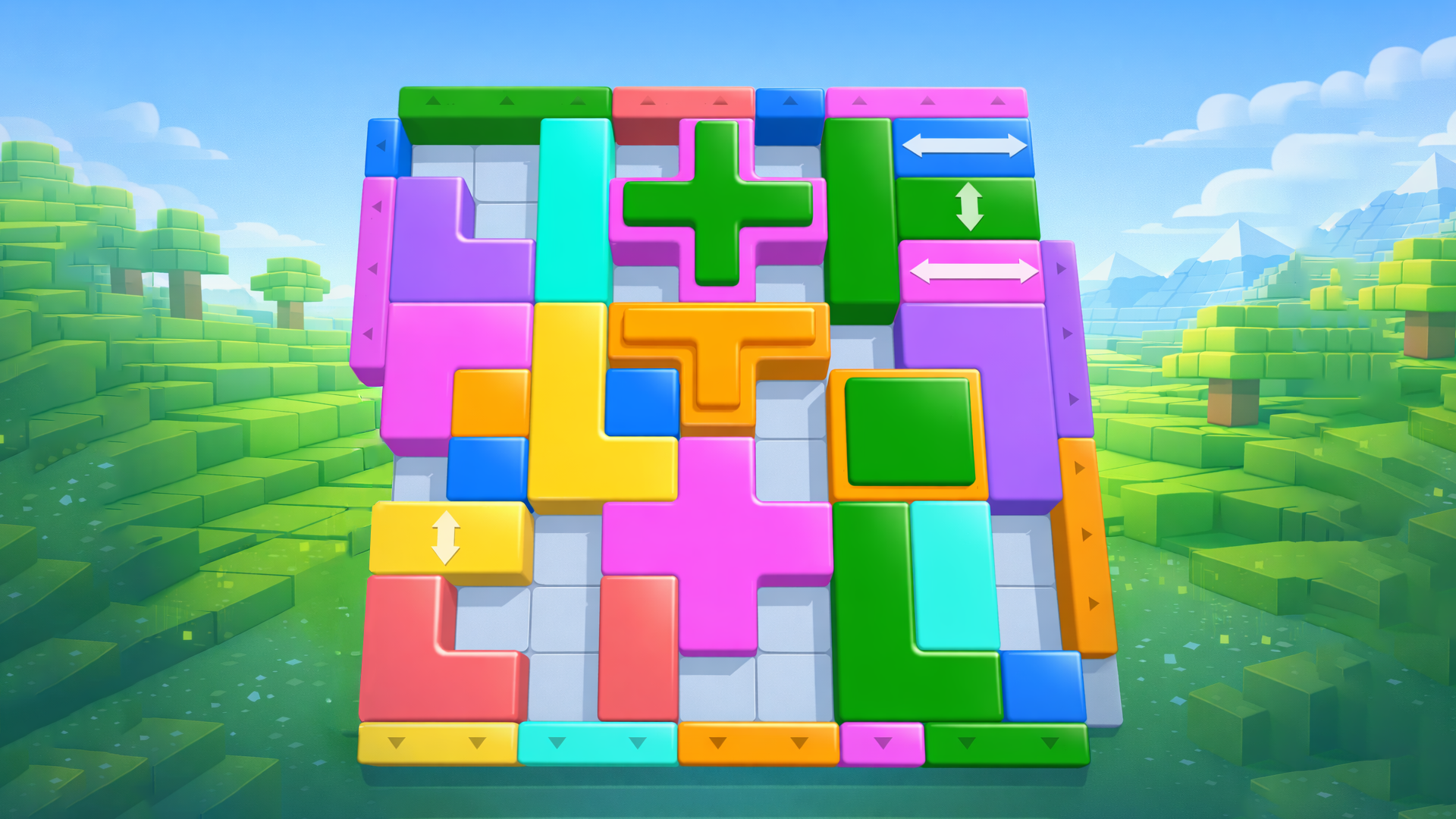 اسکرین شات 6 بازی Shape Escape: Block Puzzle