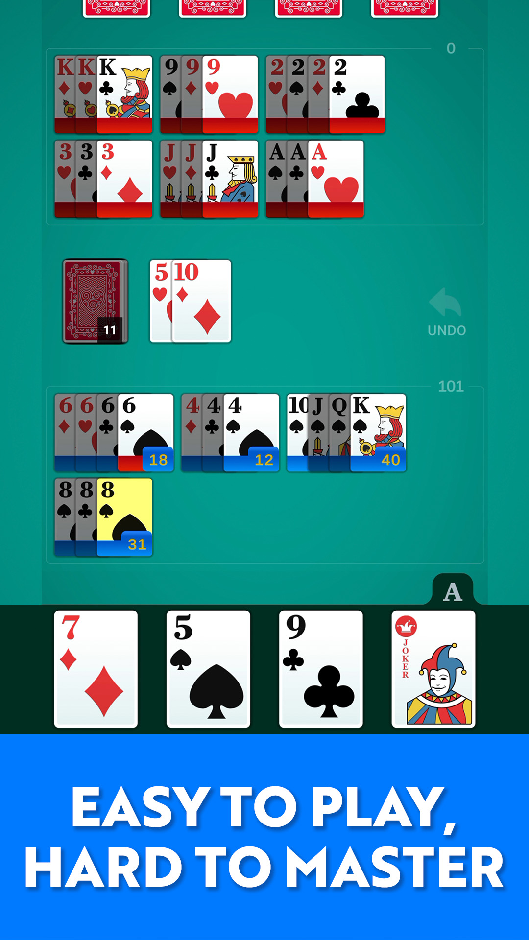 اسکرین شات 3 بازی Rummy 500 - Card Game