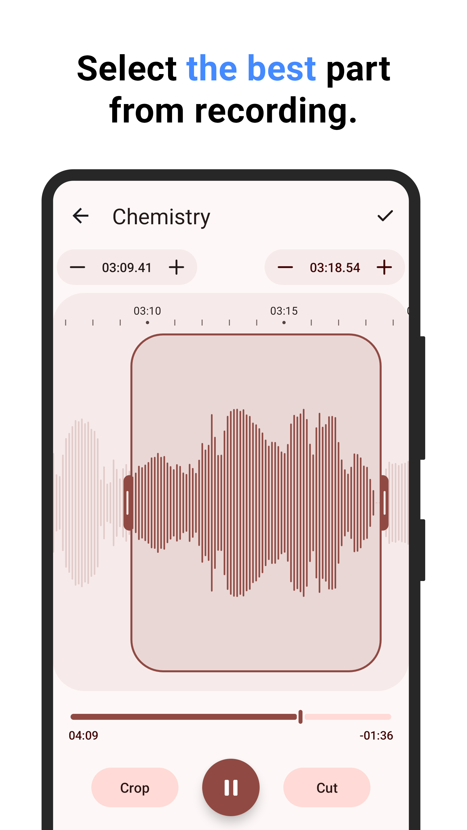 اسکرین شات 3 برنامه Voice Recorder