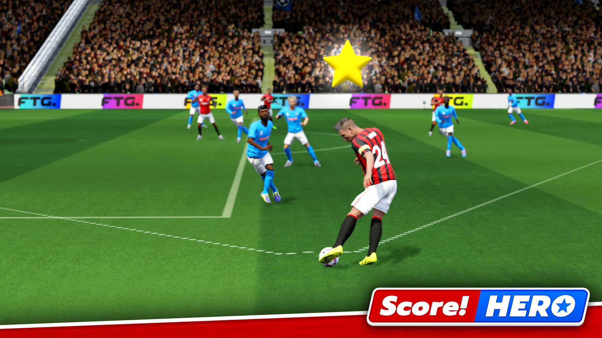 اسکرین شات 7 بازی فوتبال قهرمانان - Score! Hero