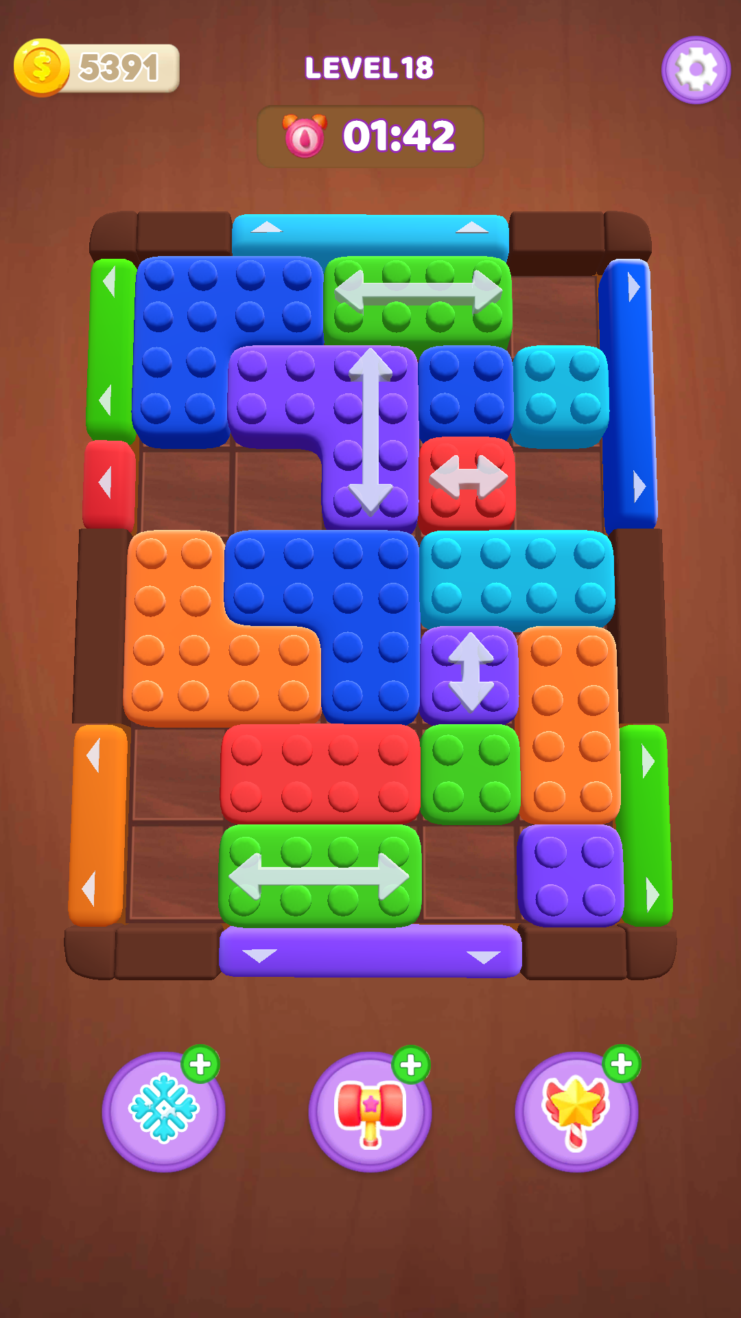 اسکرین شات 4 بازی Fit Block 3D: Color Blast Jam