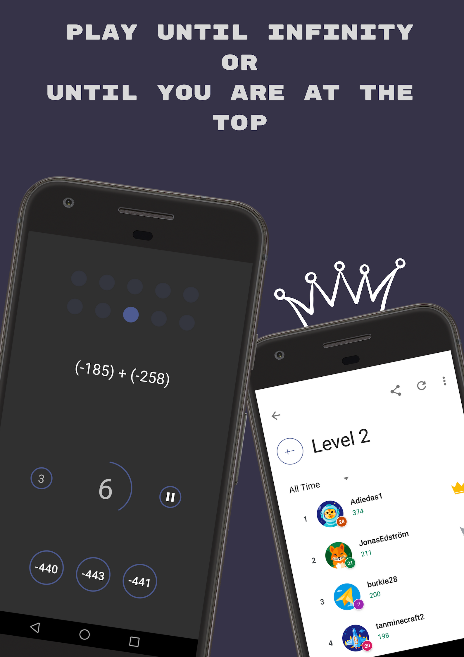 اسکرین شات 5 بازی Mental Math Master