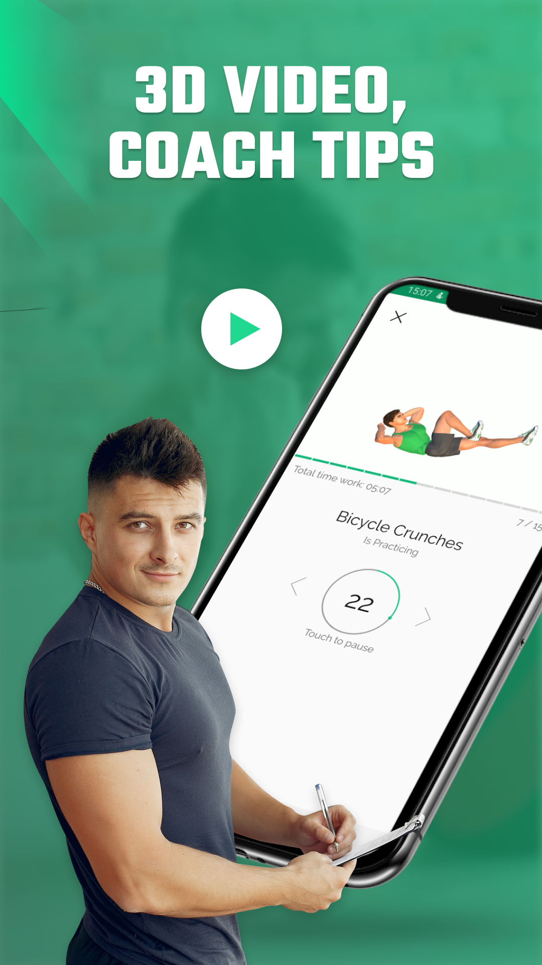 اسکرین شات 7 برنامه Home Workout in 30 Days