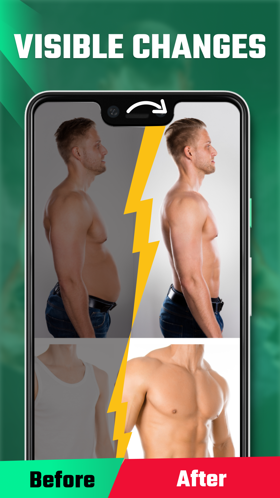 اسکرین شات 5 برنامه Home Workout in 30 Days