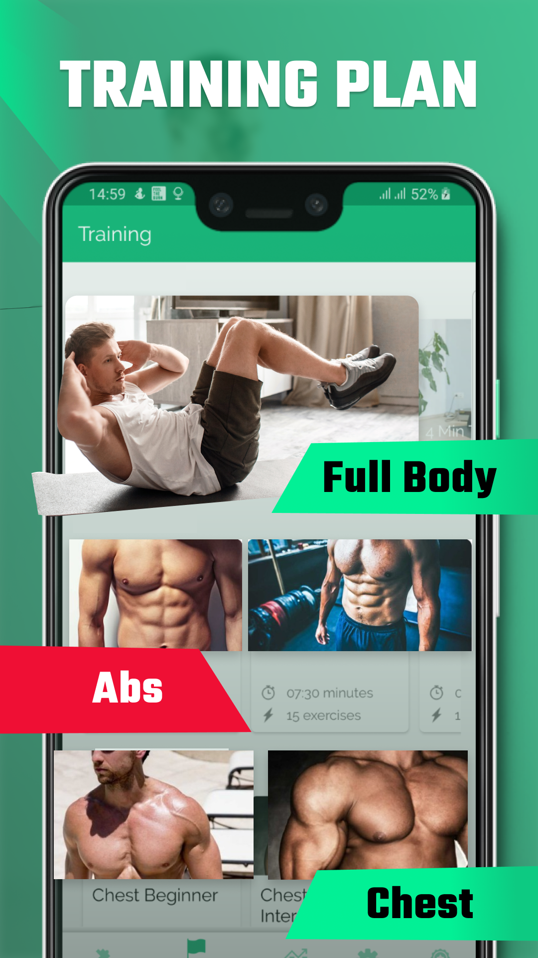 اسکرین شات 3 برنامه Home Workout in 30 Days