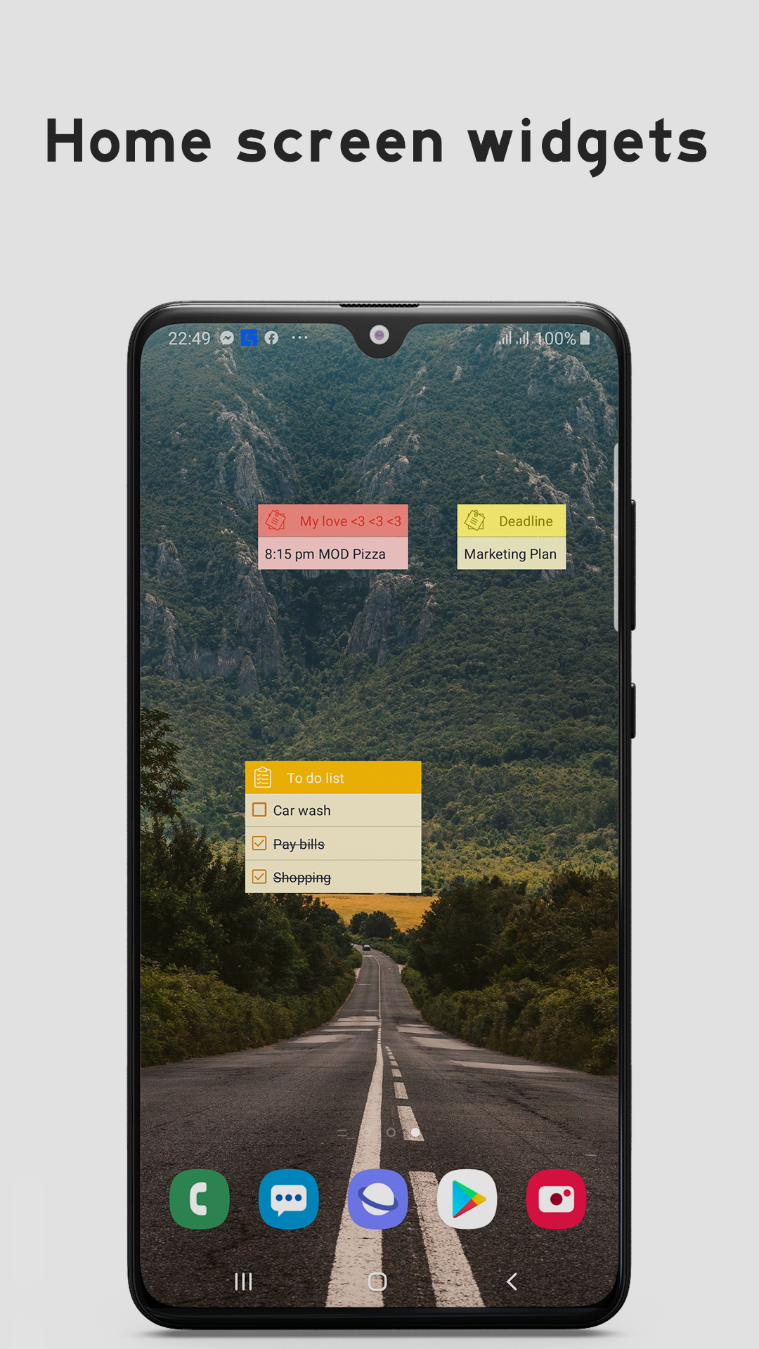 اسکرین شات 2 برنامه Note Plus - Notepad, Checklist