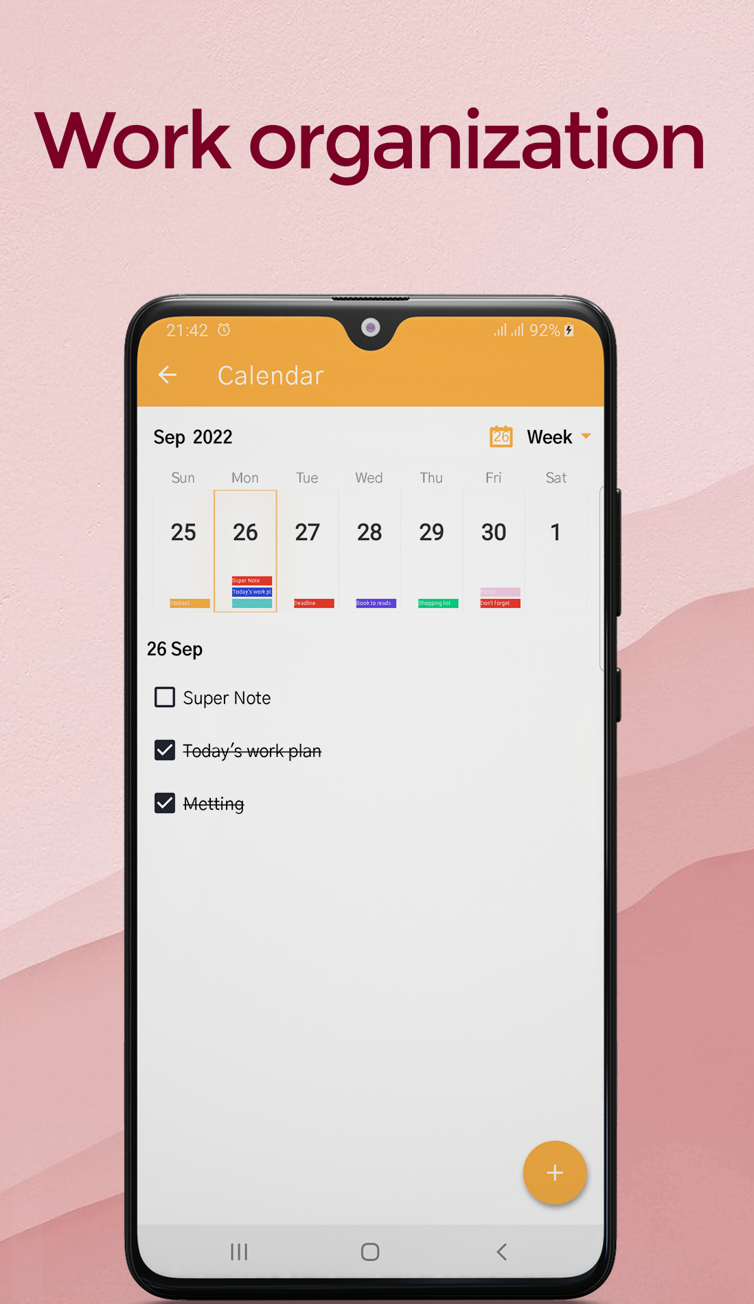اسکرین شات 4 برنامه Super Note - Notepad, Notebook