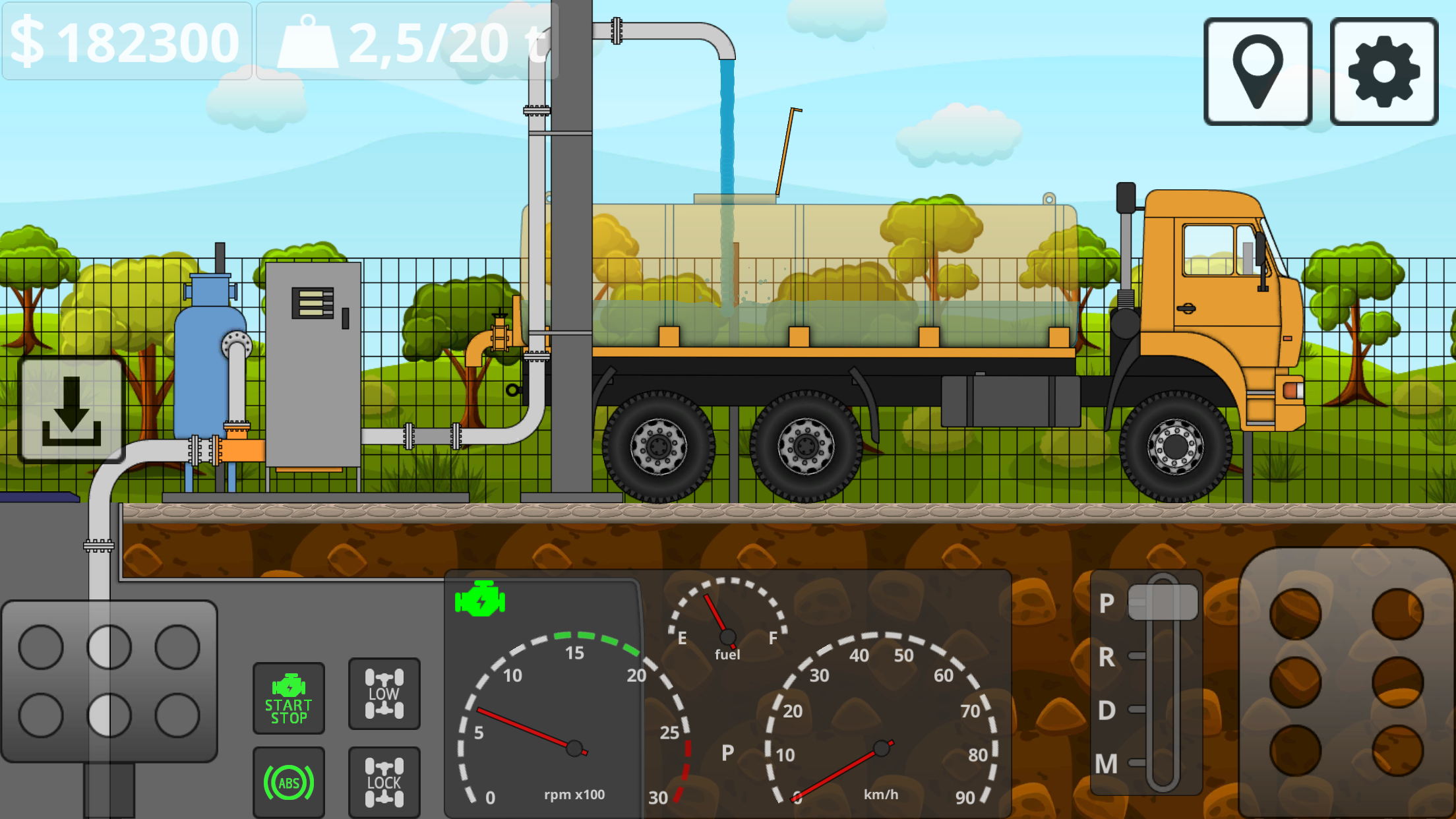 اسکرین شات 4 بازی Mini Trucker - truck simulator