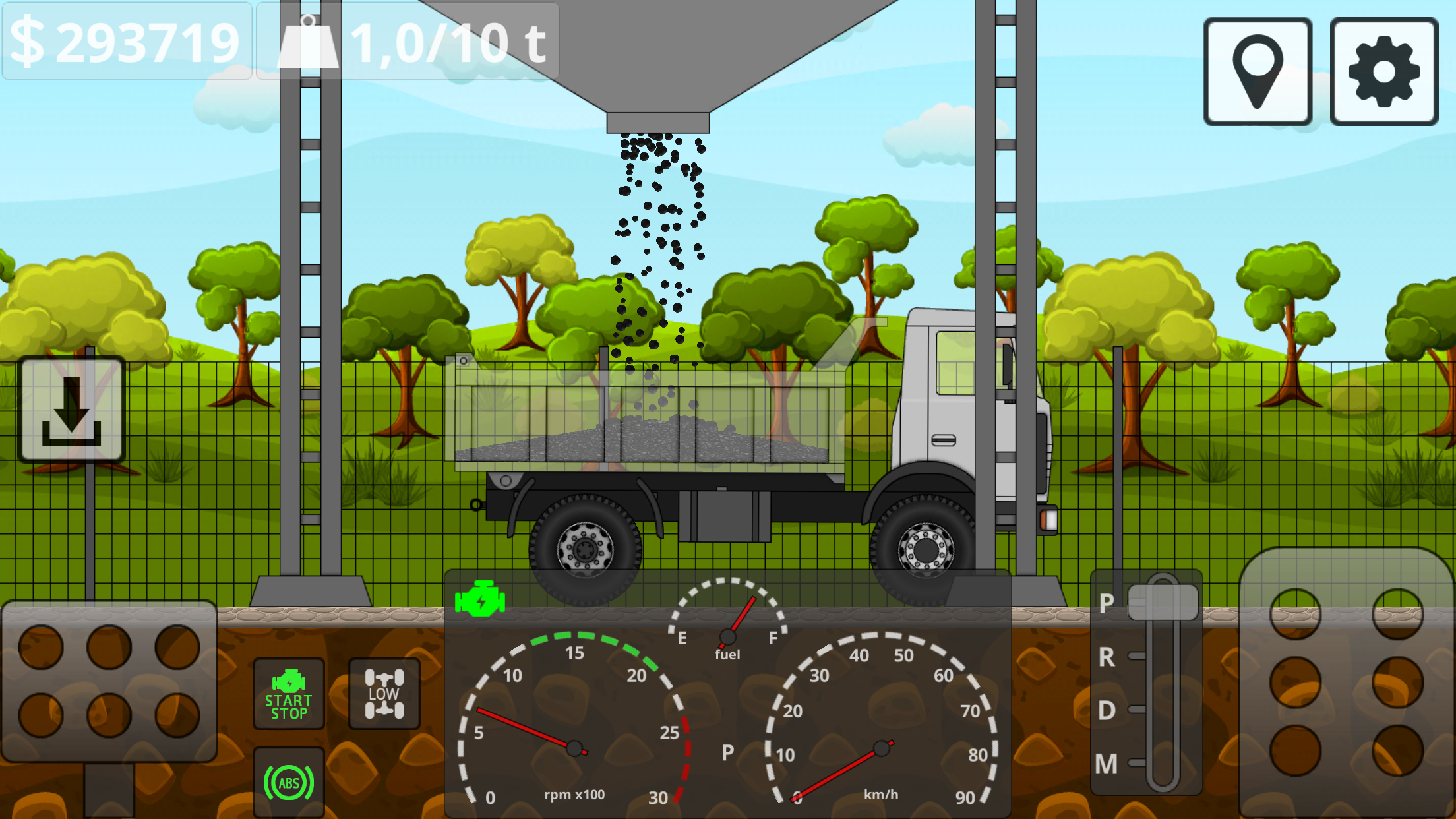 اسکرین شات 3 بازی Mini Trucker - truck simulator