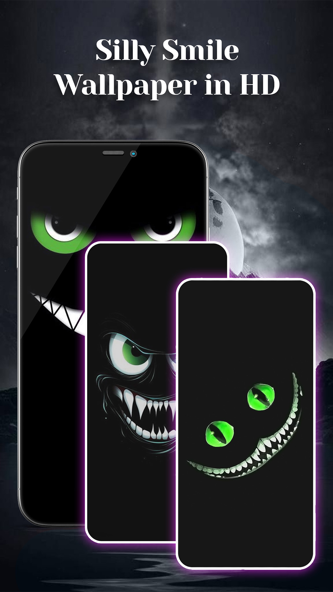 اسکرین شات 2 برنامه Silly Smile Fun Live Wallpaper