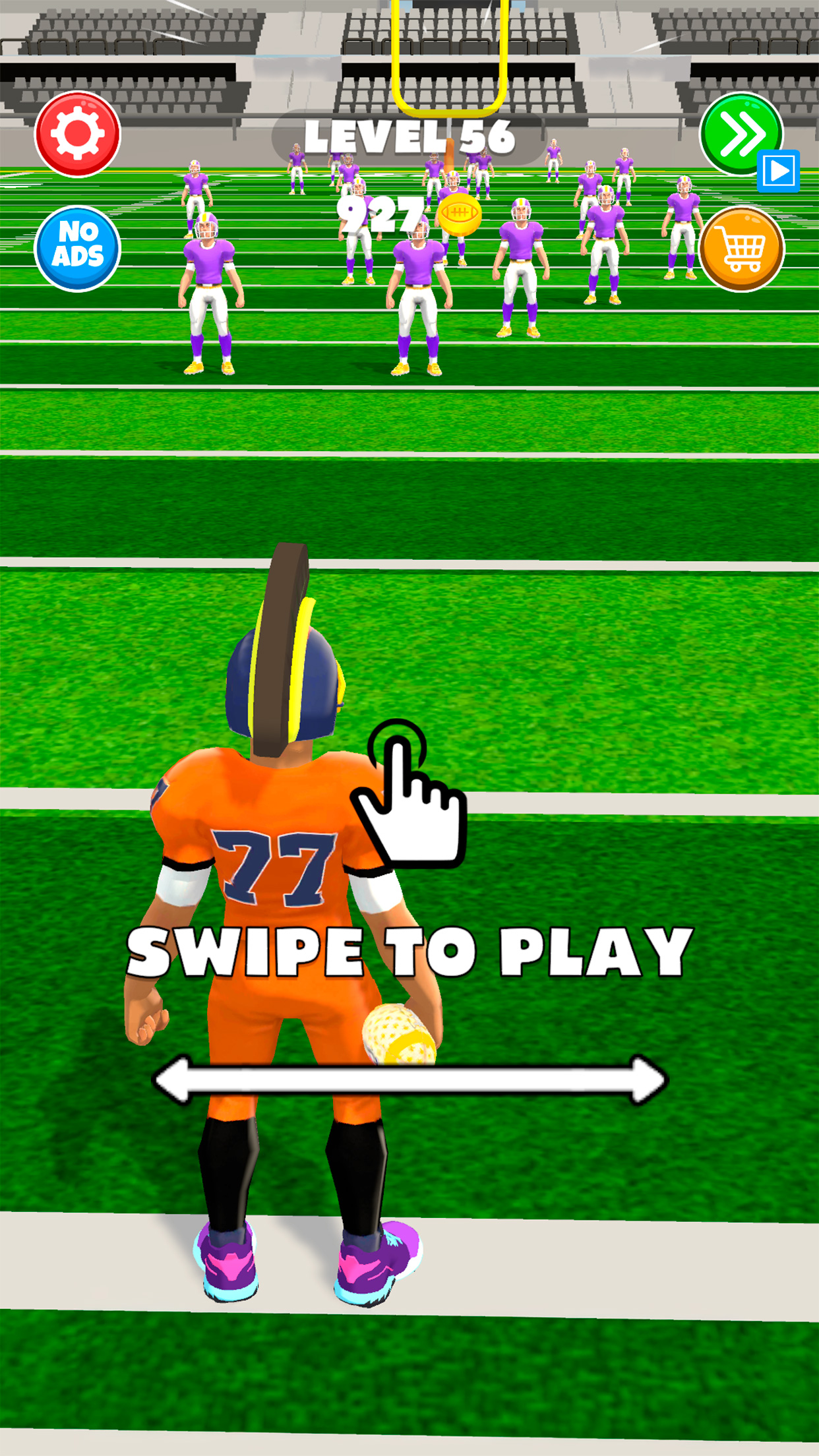 اسکرین شات 7 بازی Hyper Touchdown 3D