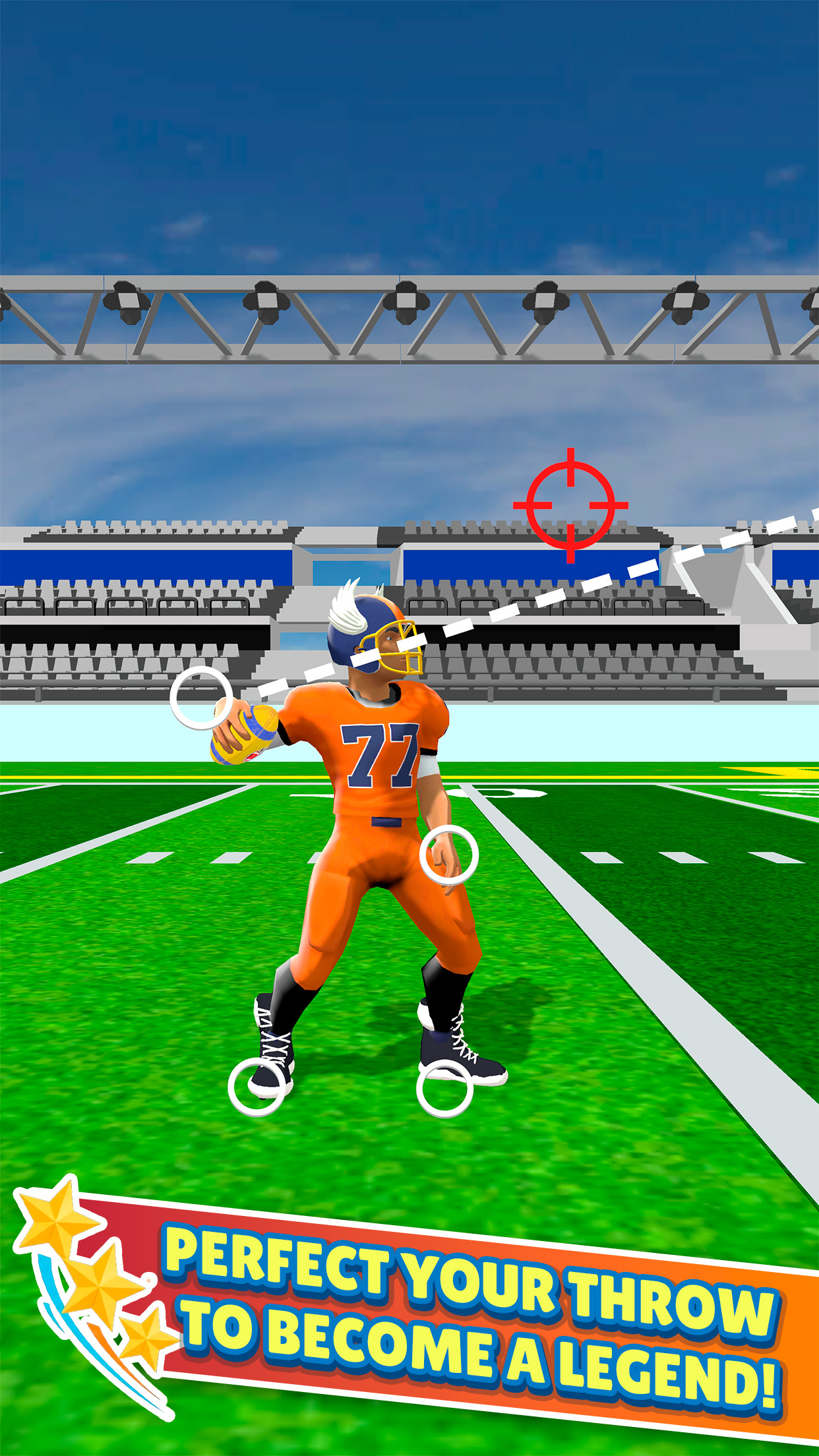 اسکرین شات 5 بازی Hyper Touchdown 3D