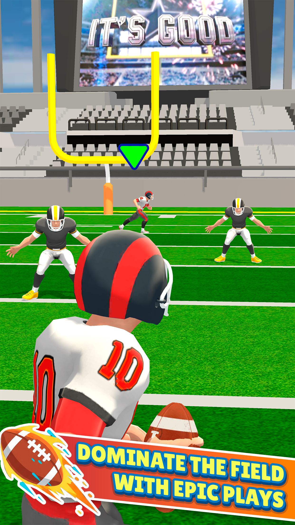 اسکرین شات 1 بازی Hyper Touchdown 3D