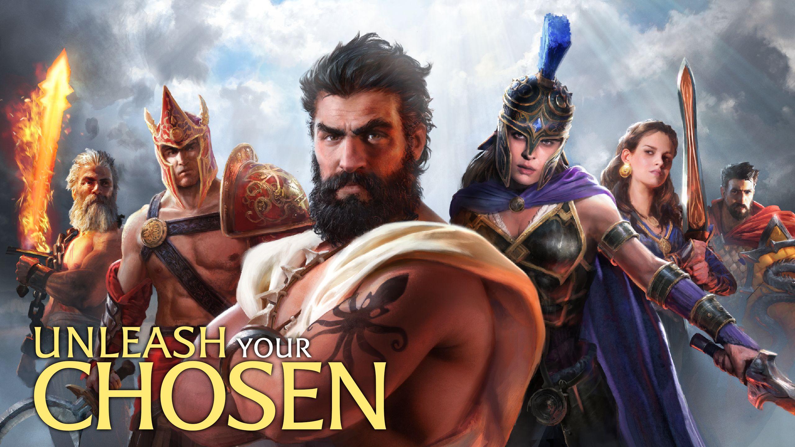 اسکرین شات 1 بازی Olympus Rising: Strategy Game