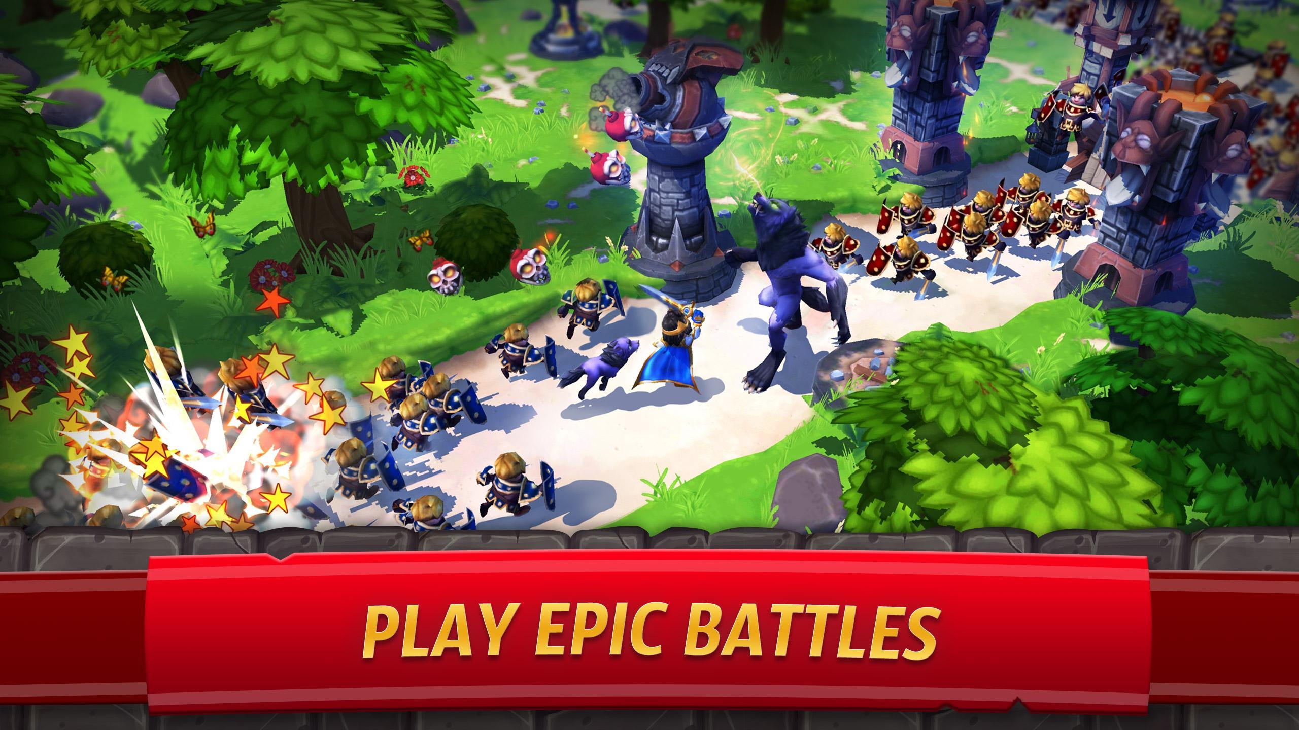 اسکرین شات 1 بازی Royal Revolt 2: Tower Defense