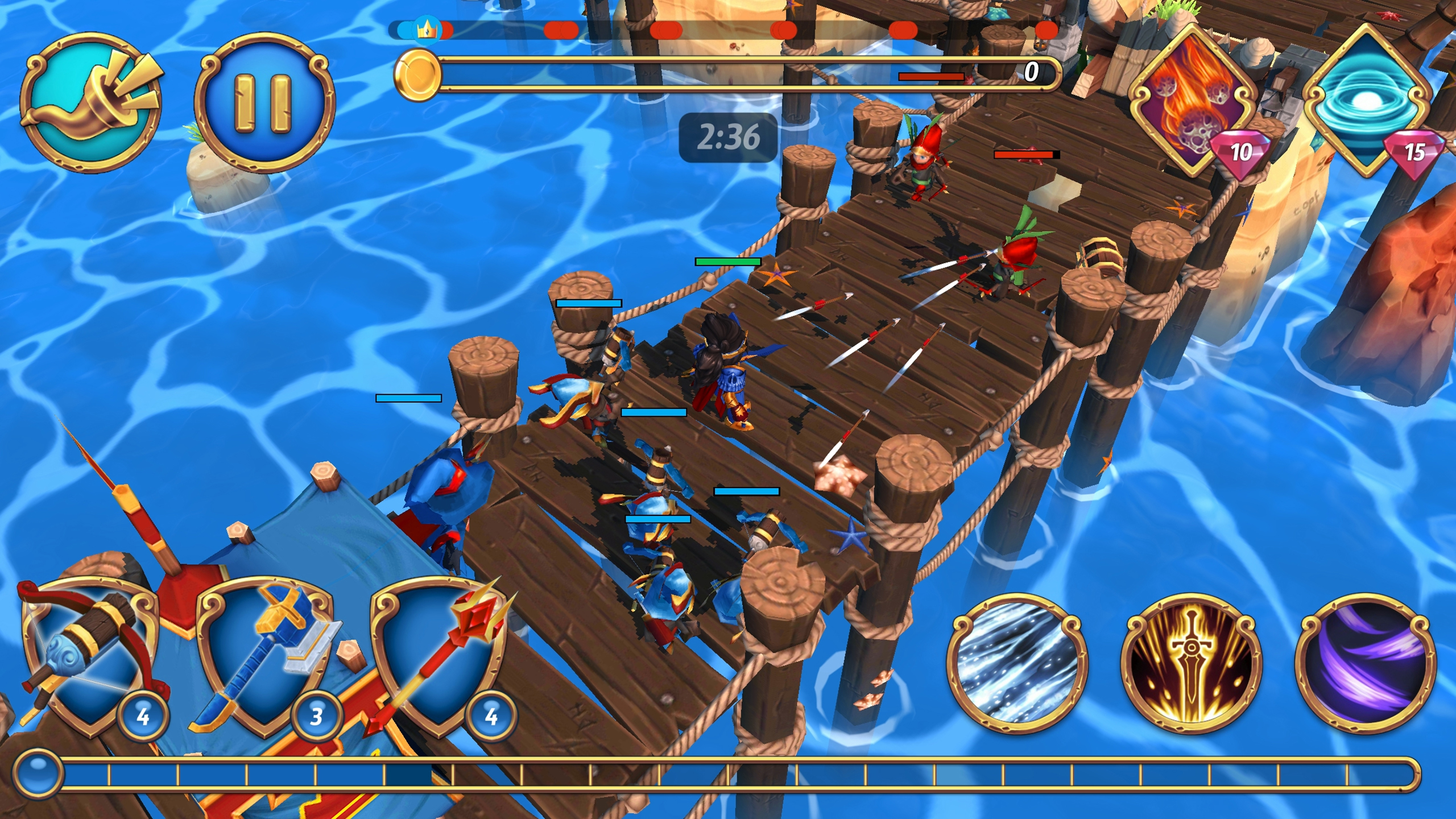 اسکرین شات 8 بازی Royal Revolt 2: Tower Defense