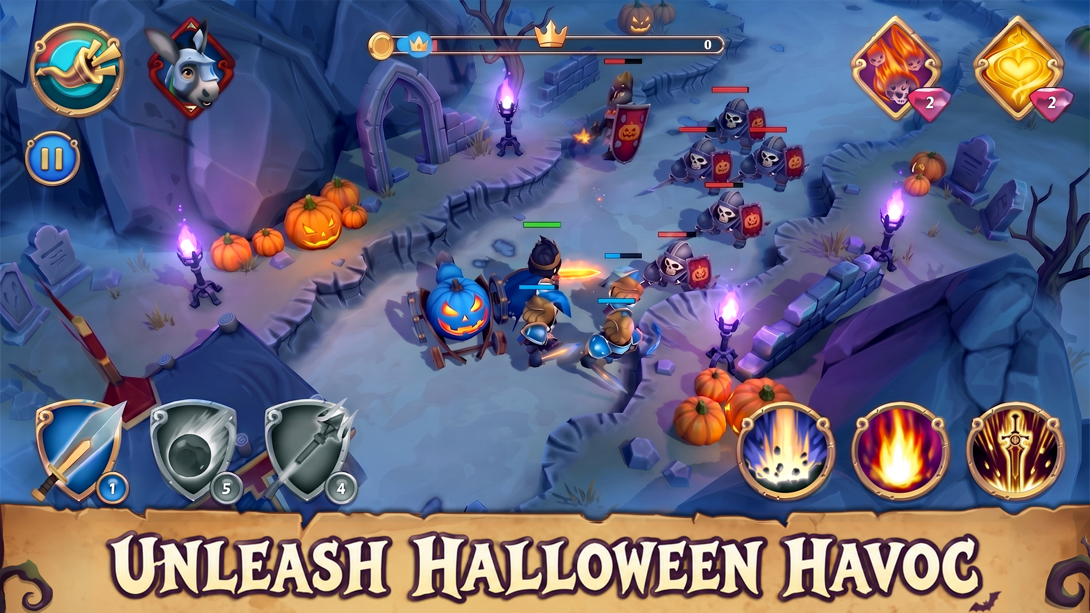 اسکرین شات 2 بازی Royal Revolt 2: Tower Defense