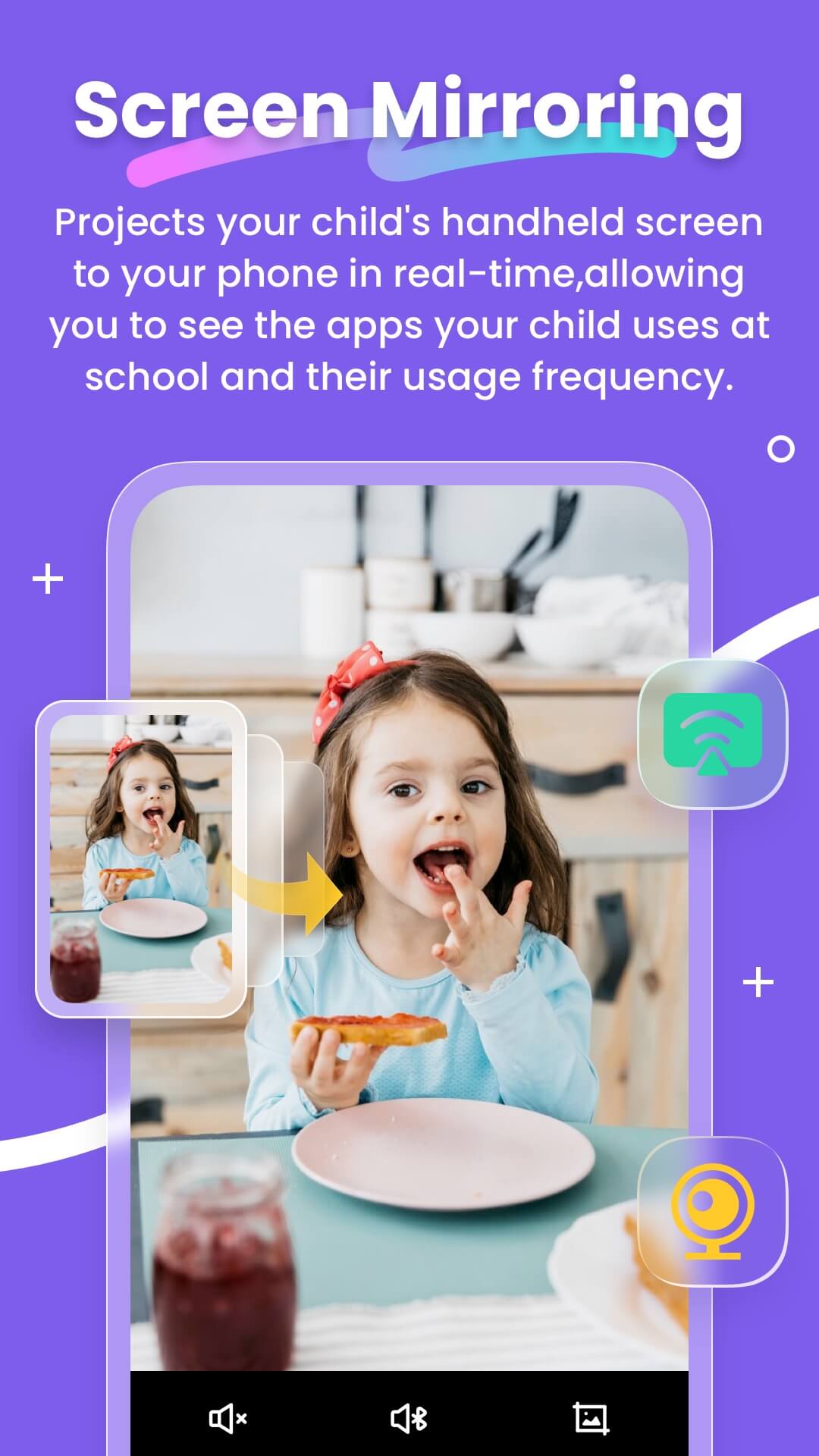 اسکرین شات 4 برنامه FlashGet Kids:parental control
