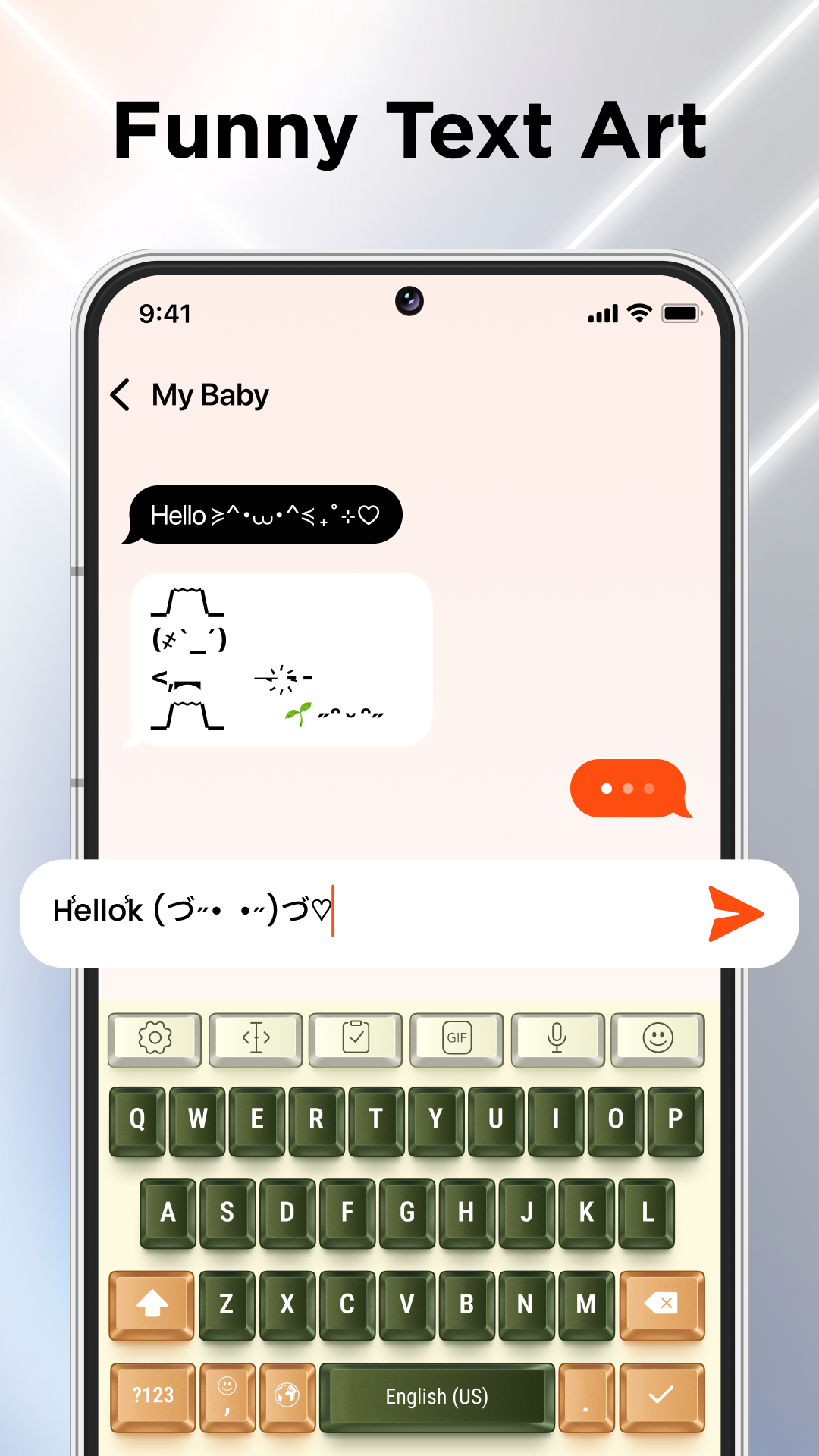 اسکرین شات 4 برنامه LED Keyboard: Colorful RGB