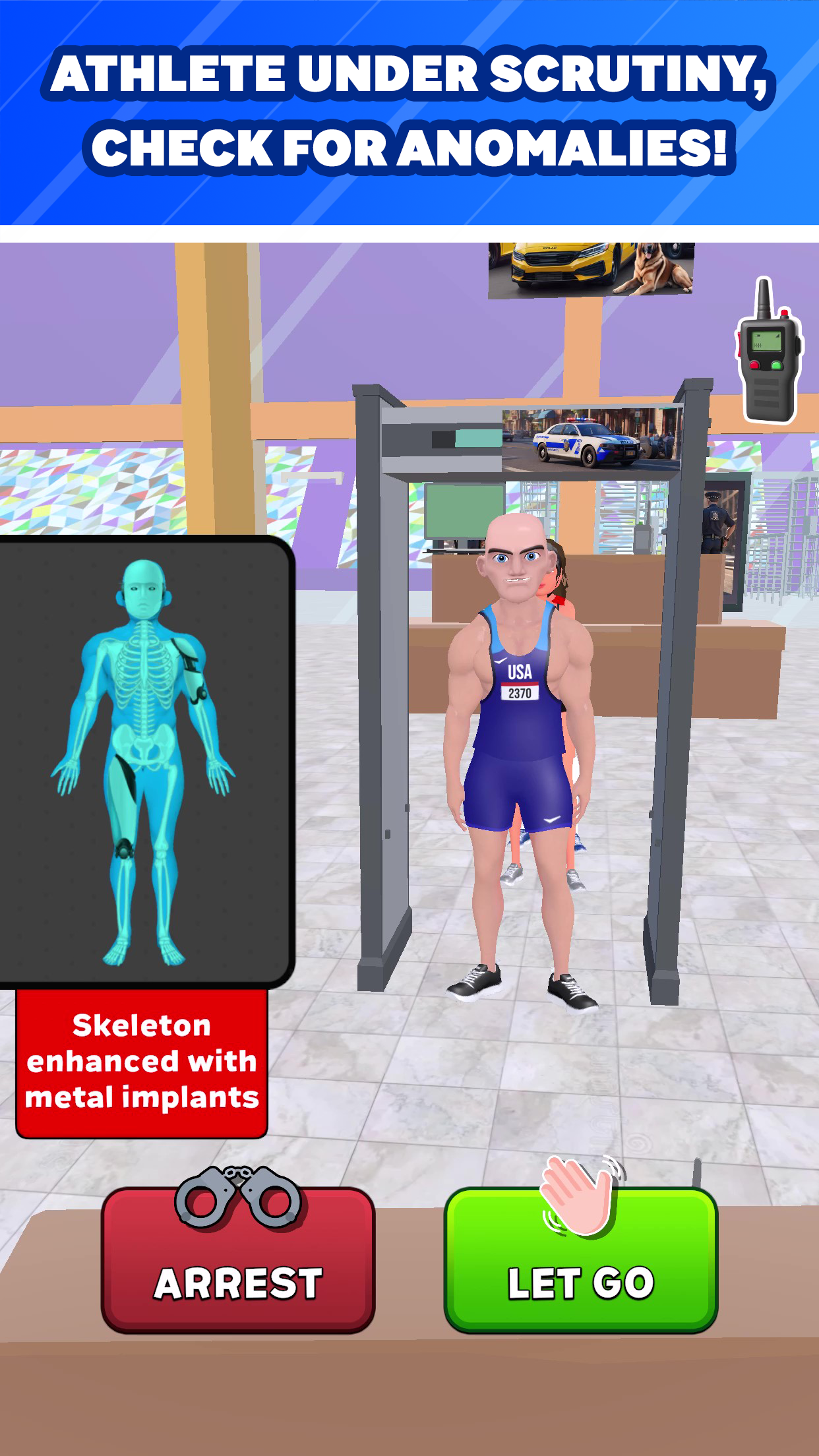 اسکرین شات 4 بازی Sport Defender - Police Game