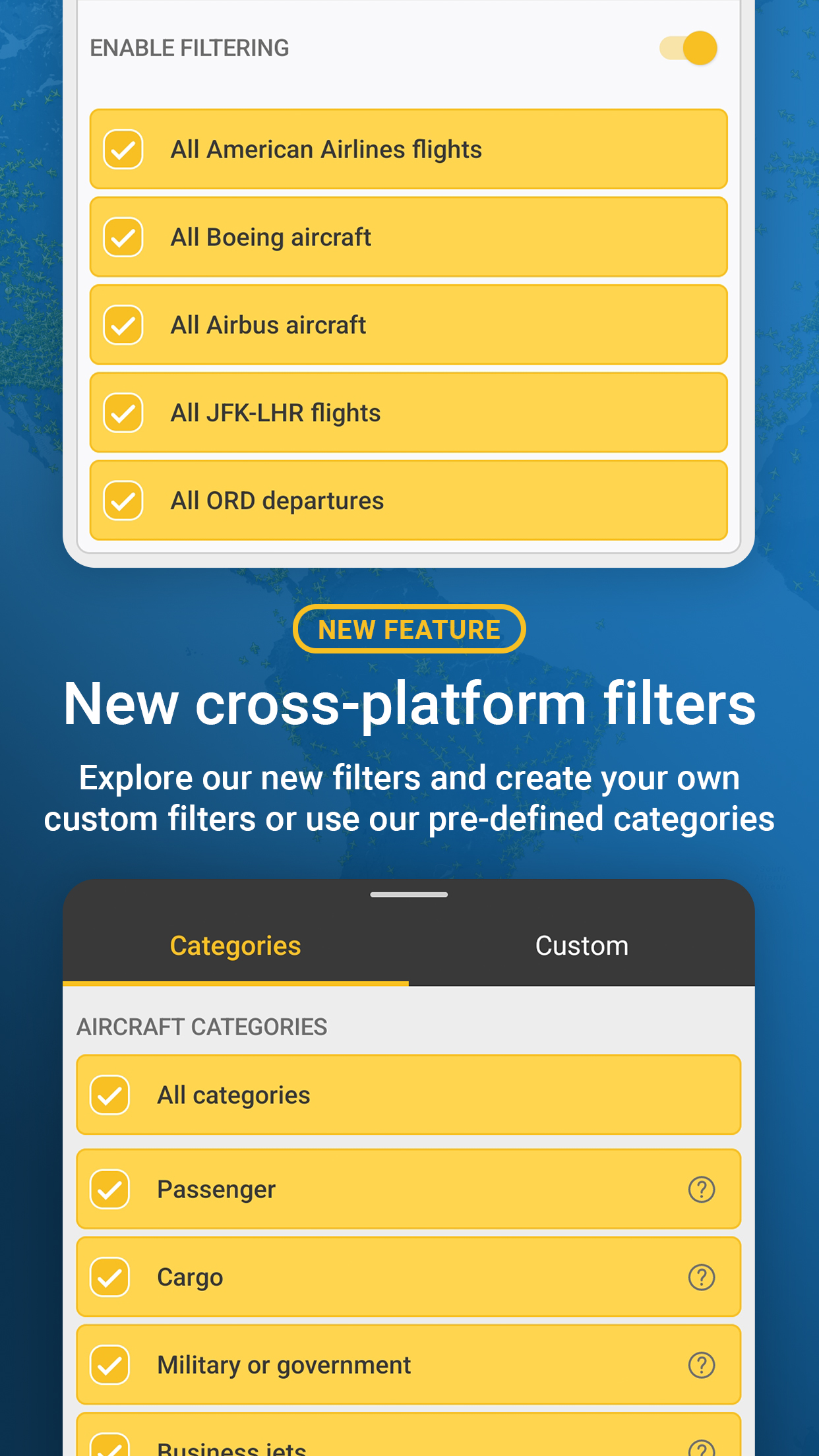 اسکرین شات 3 برنامه Flightradar24 Flight Tracker