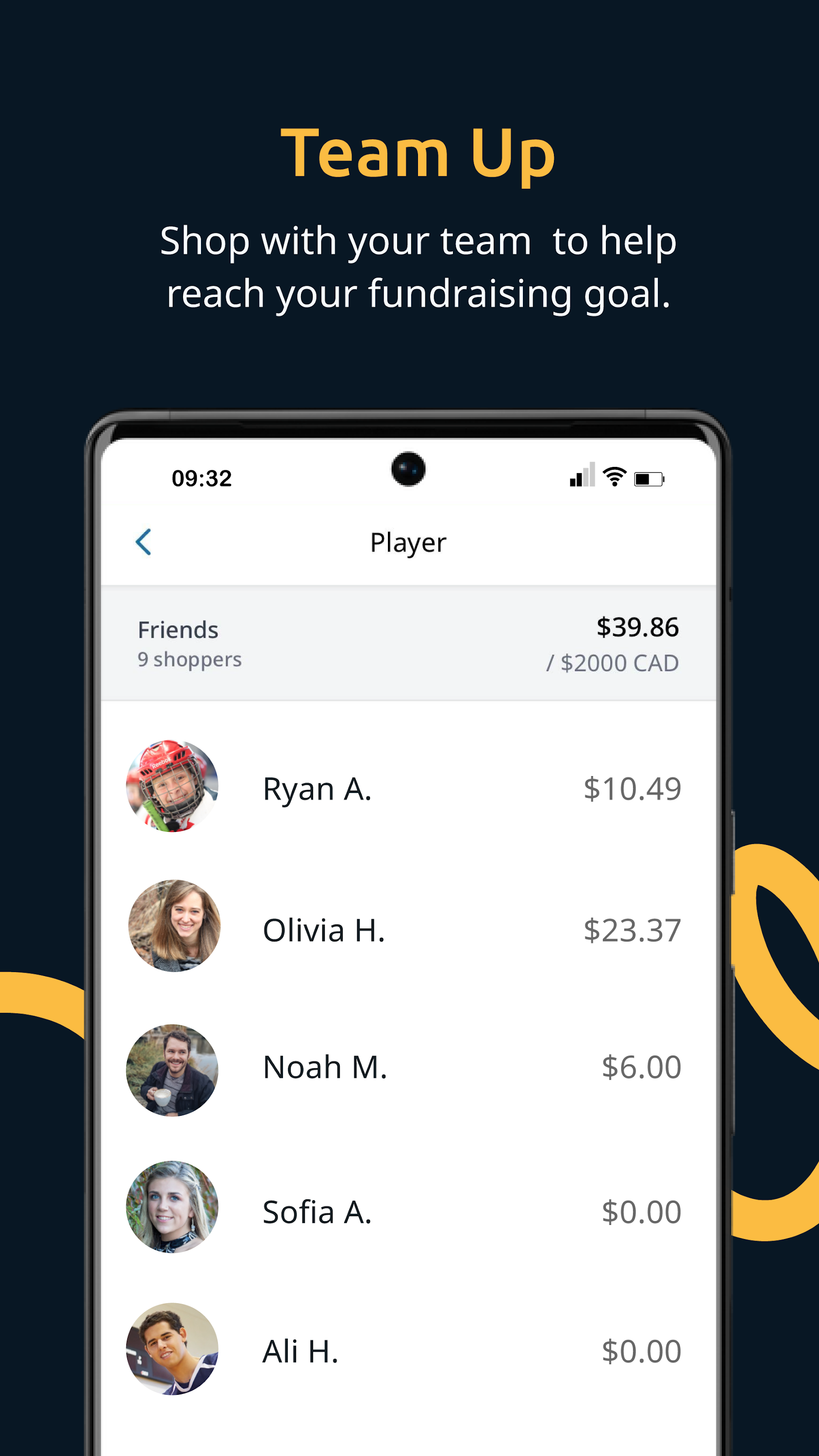 اسکرین شات 3 برنامه FlipGive Shop - Funding Sports