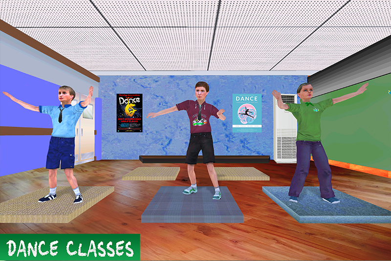 اسکرین شات 7 بازی High School Education Game