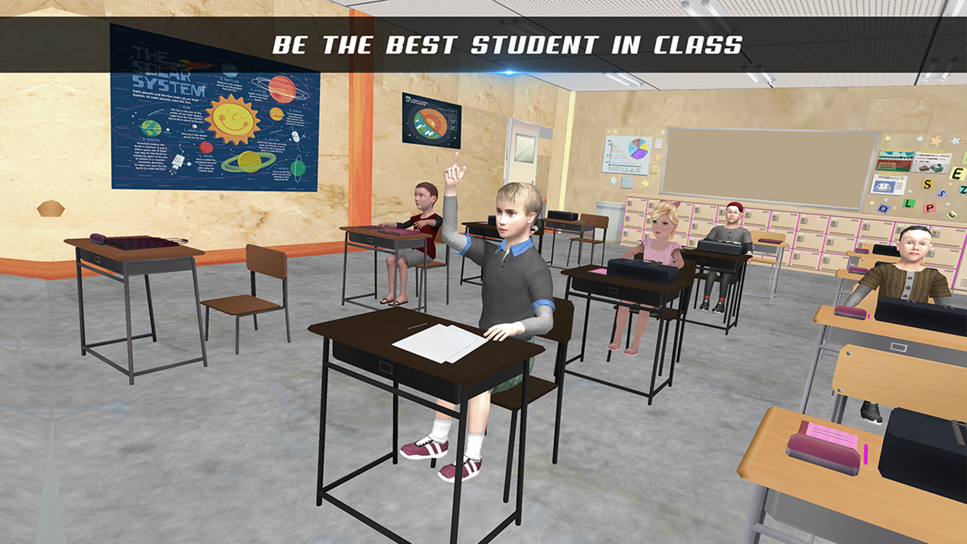 اسکرین شات 6 بازی School Bus Driver Fun Game