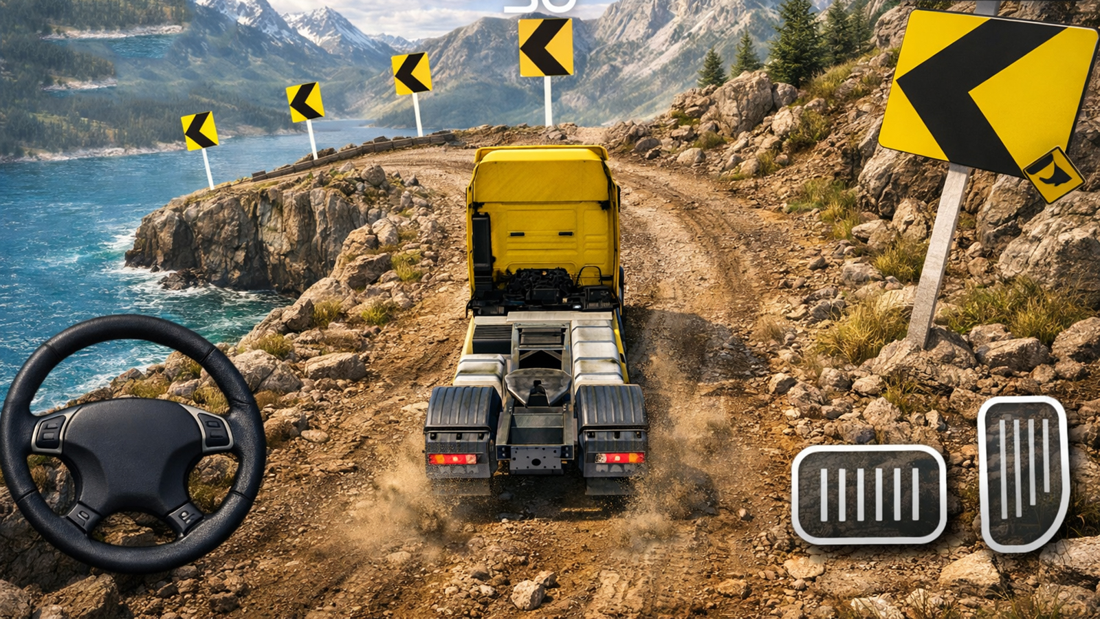 اسکرین شات 4 بازی Offroad Cargo Truck Simulator