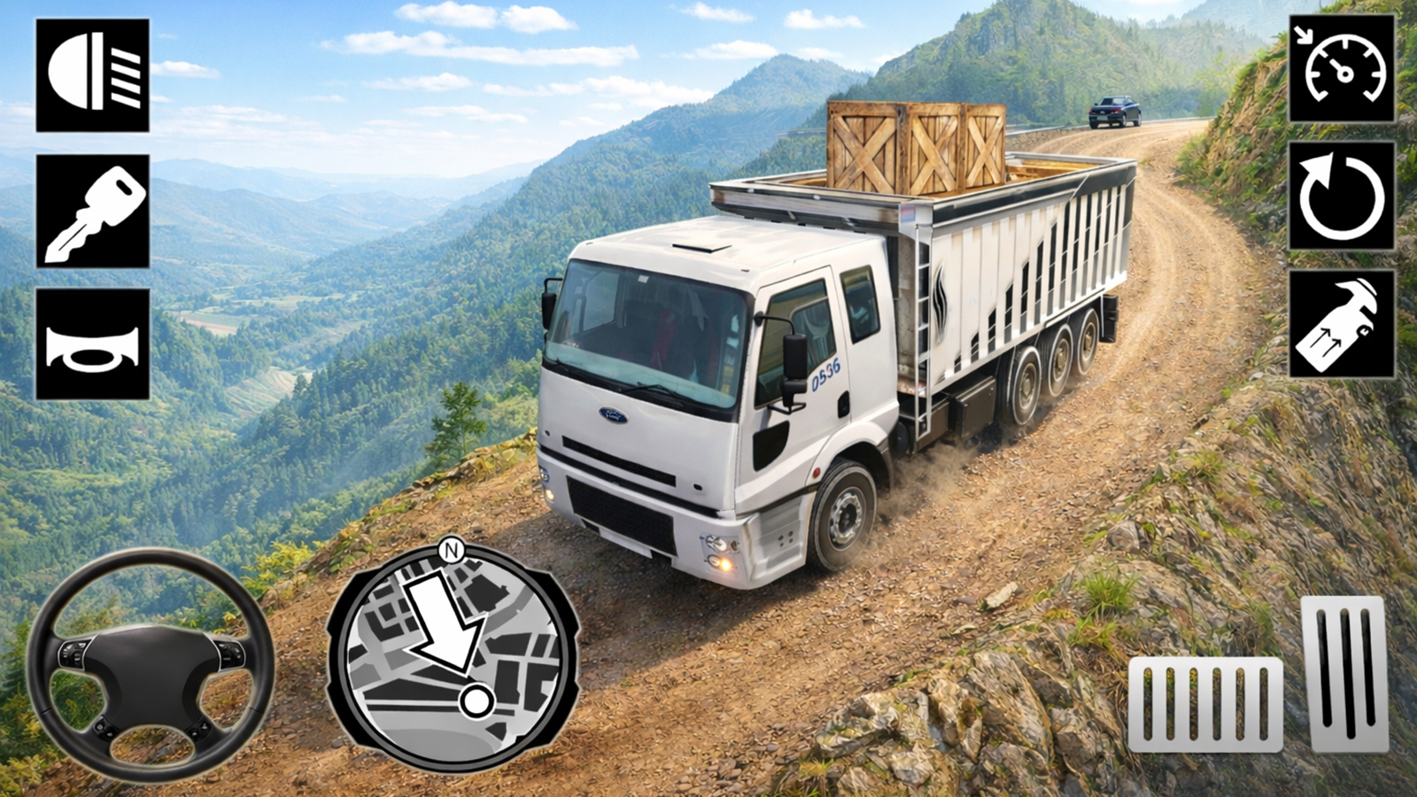 اسکرین شات 1 بازی Offroad Cargo Truck Simulator