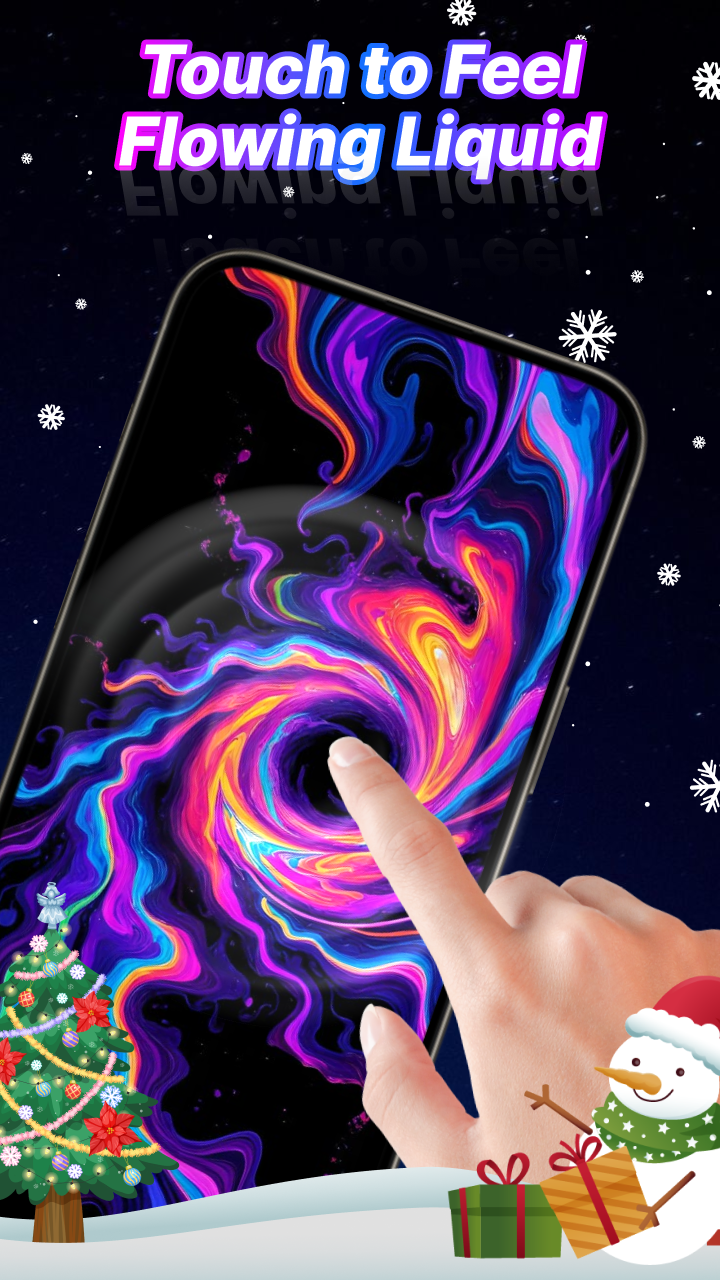 اسکرین شات 3 برنامه Flow Simulation Live Wallpaper