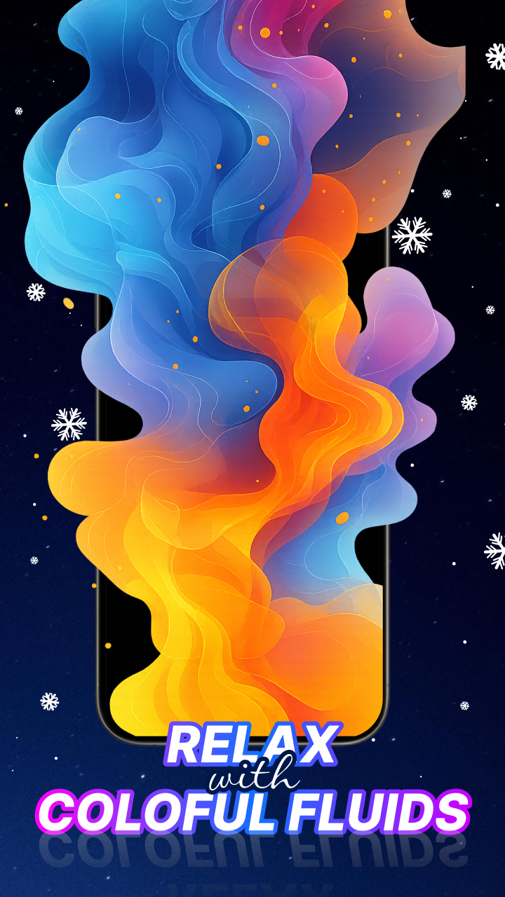 اسکرین شات 4 برنامه Flow Simulation Live Wallpaper