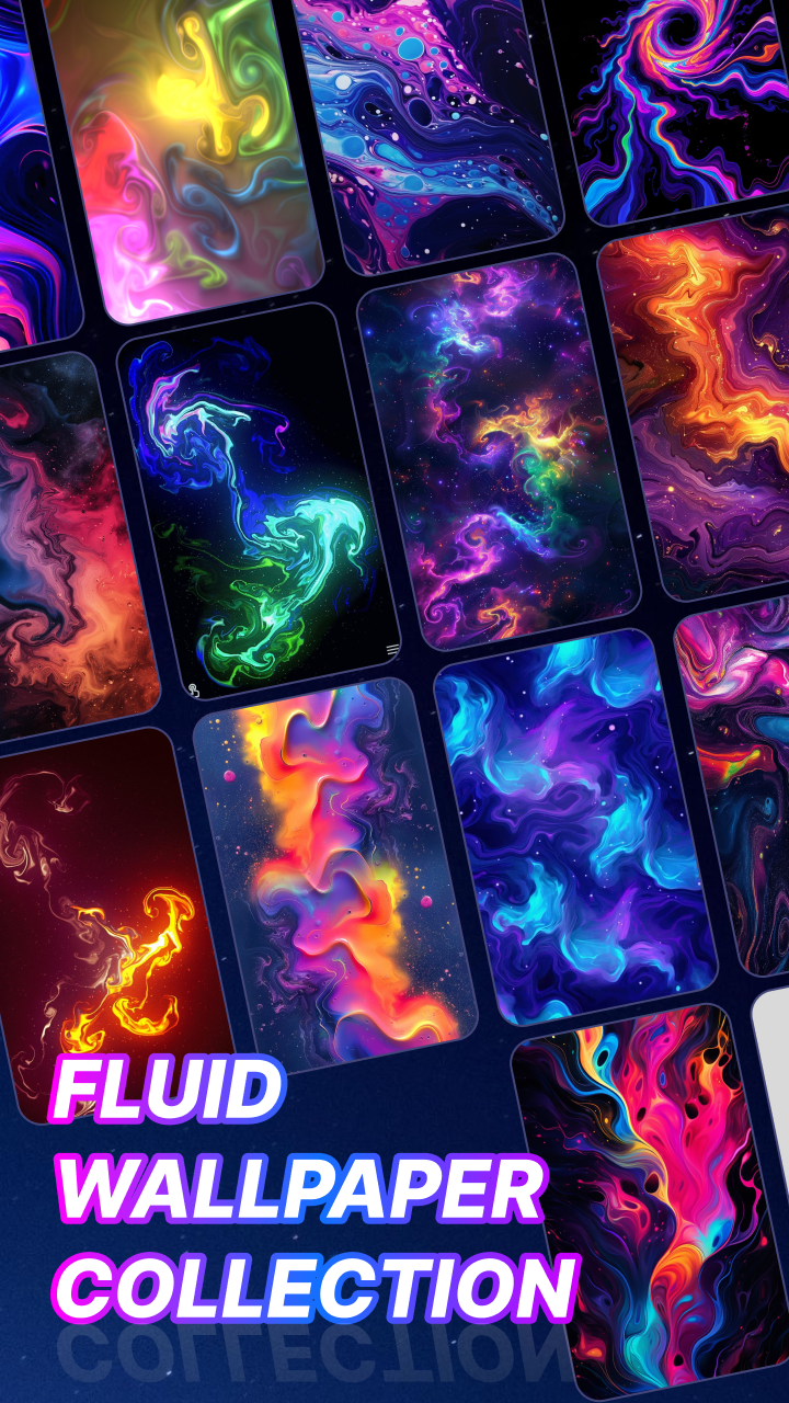 اسکرین شات 2 برنامه Flow Simulation Live Wallpaper