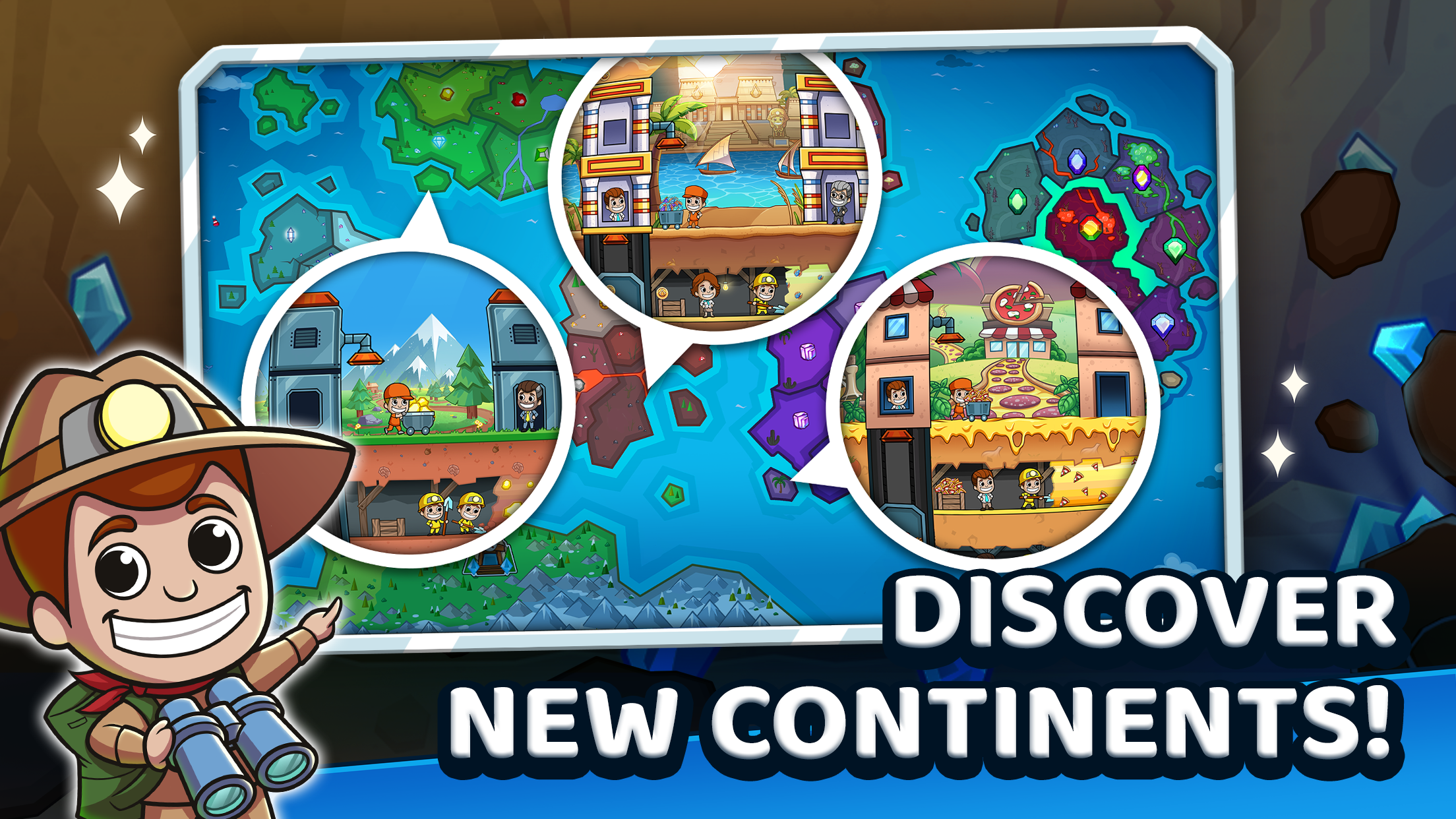 اسکرین شات 3 بازی Idle Miner Tycoon: Gold & Cash