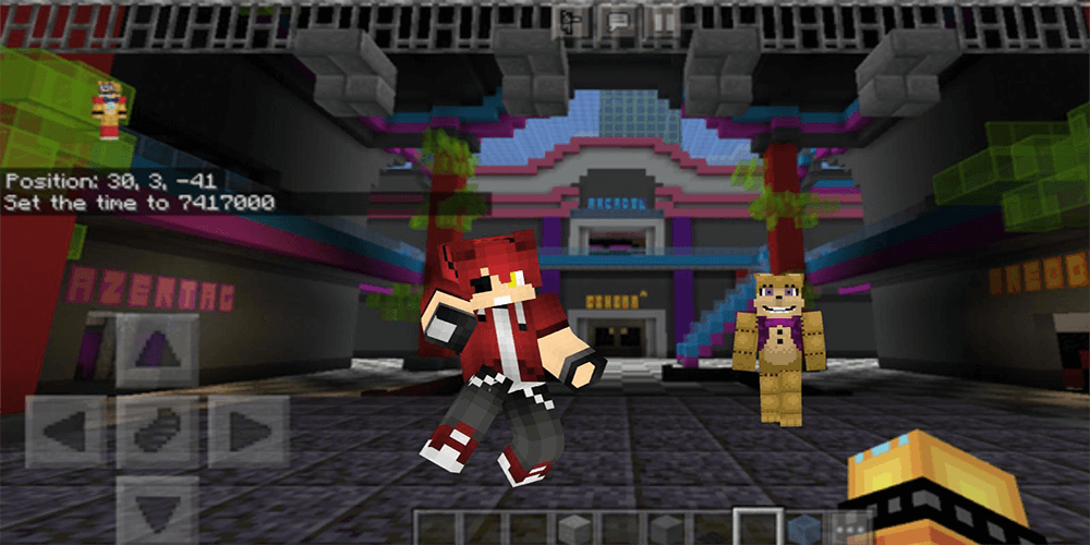 اسکرین شات 3 برنامه Mods FNAF For Minecraft