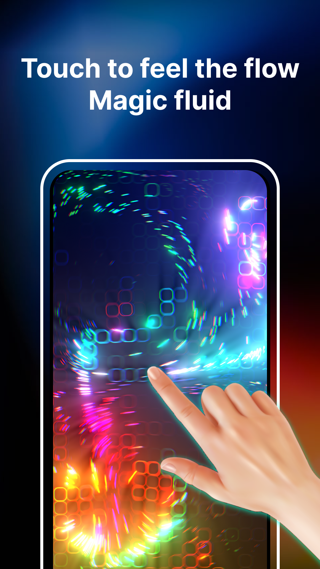 اسکرین شات 5 برنامه Magic Fluid: Magic Wallpaper