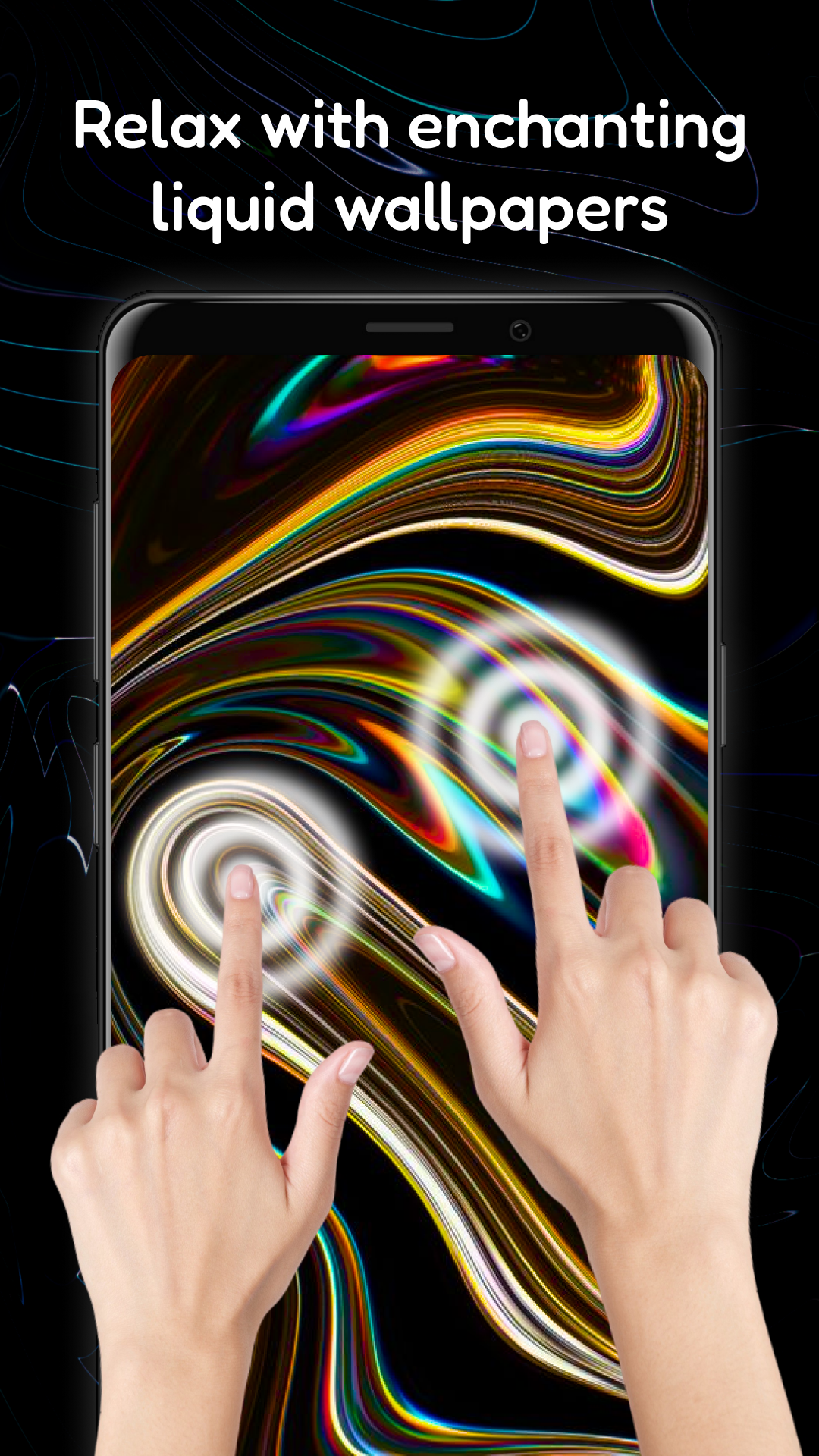 اسکرین شات 4 برنامه Magic Fluid, Live Wallpaper 4D