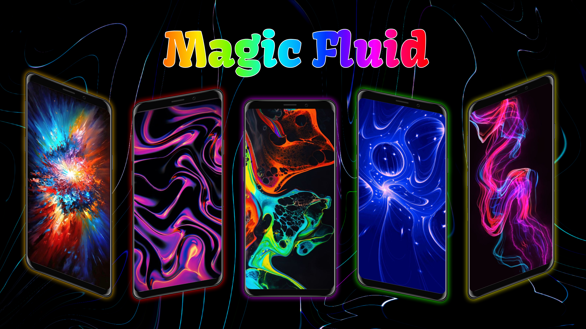 اسکرین شات 8 برنامه Magic Fluid, Live Wallpaper 4D