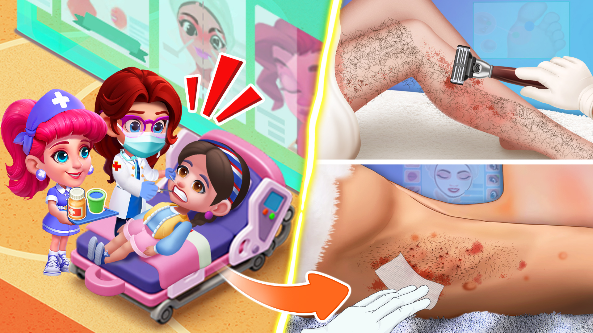 اسکرین شات 5 بازی Grand Hospital: ASMR