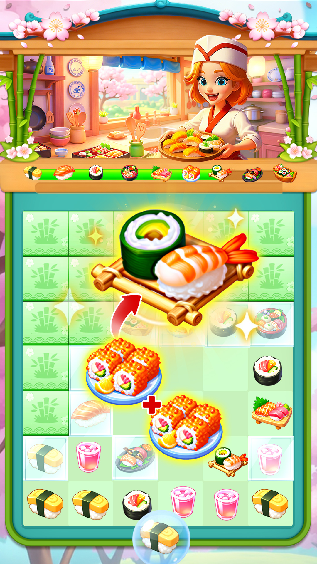 اسکرین شات 2 بازی Happy Cooking Merge™