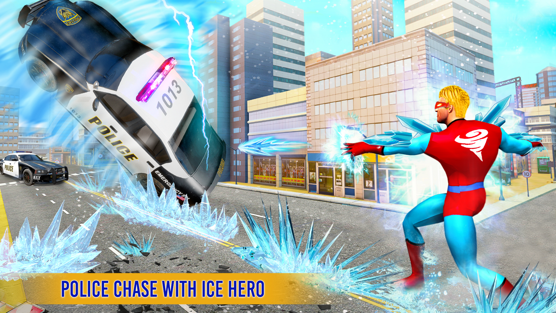 اسکرین شات 5 بازی Snow storm ice hero robot game