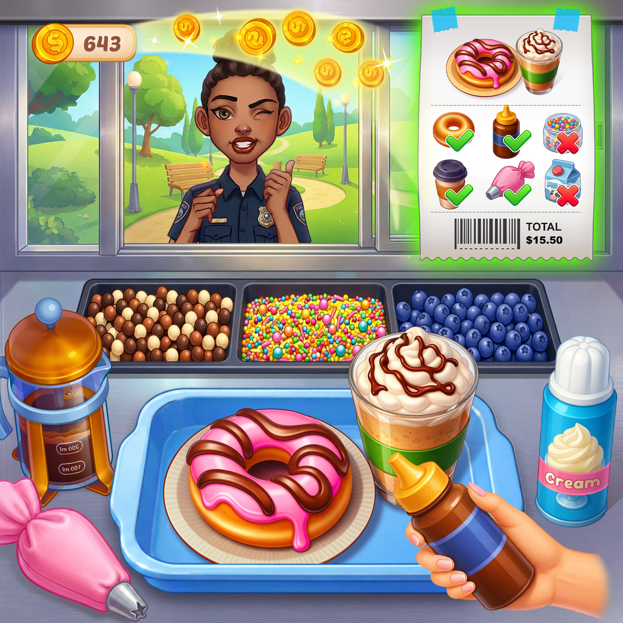 اسکرین شات 3 بازی Kitchen Craze: Restaurant Game