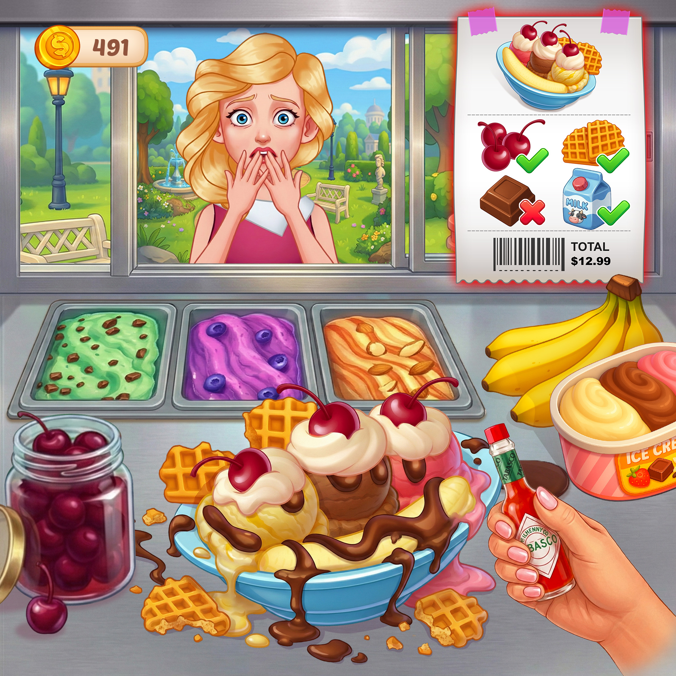 اسکرین شات 1 بازی Kitchen Craze: Restaurant Game