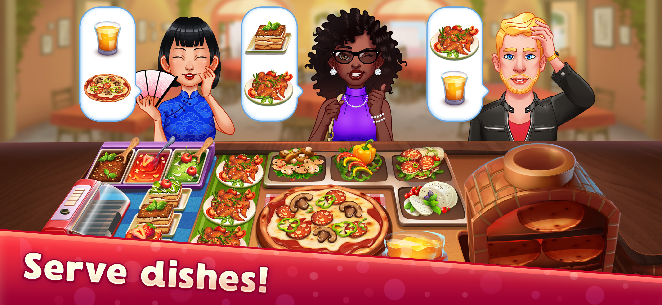 اسکرین شات 6 بازی Kitchen Craze: Restaurant Game