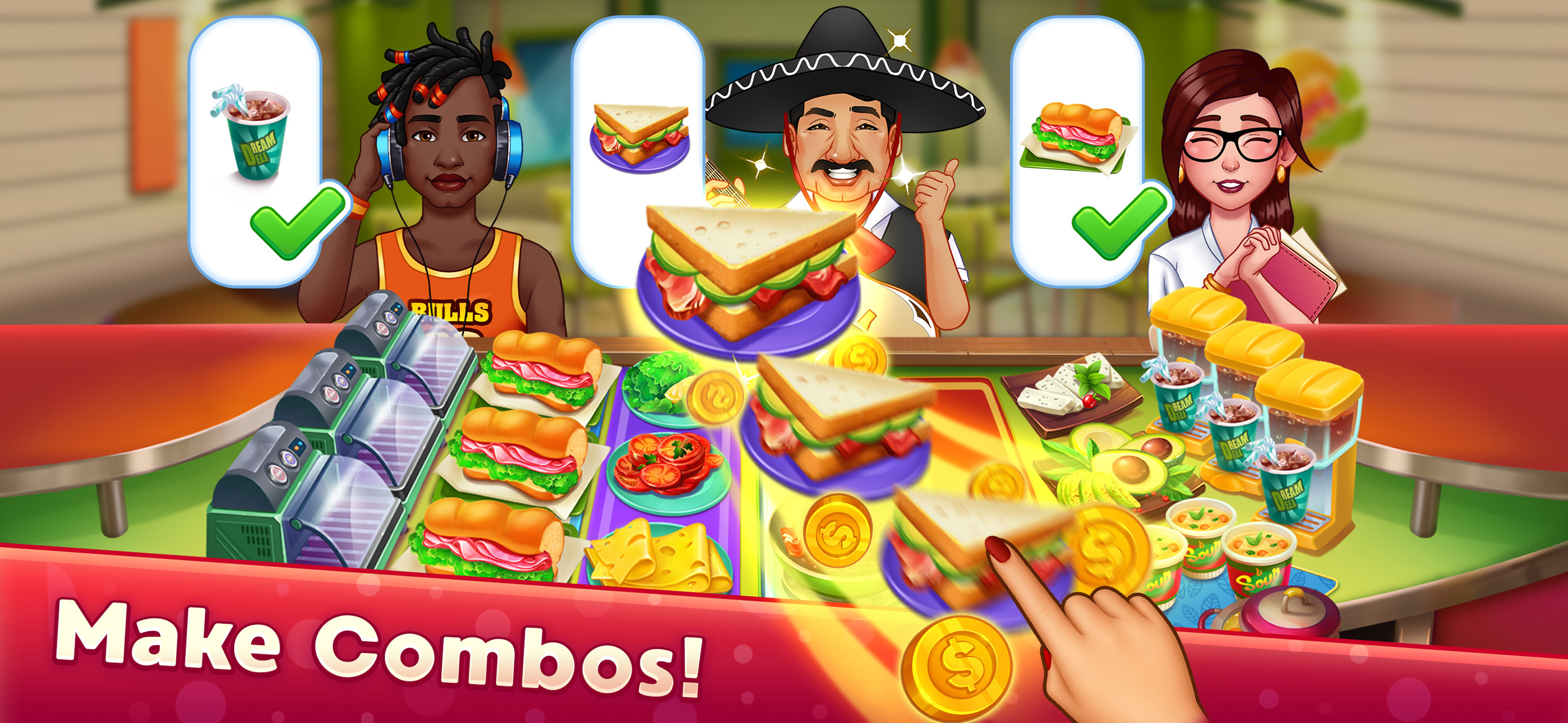 اسکرین شات 8 بازی Kitchen Craze: Restaurant Game